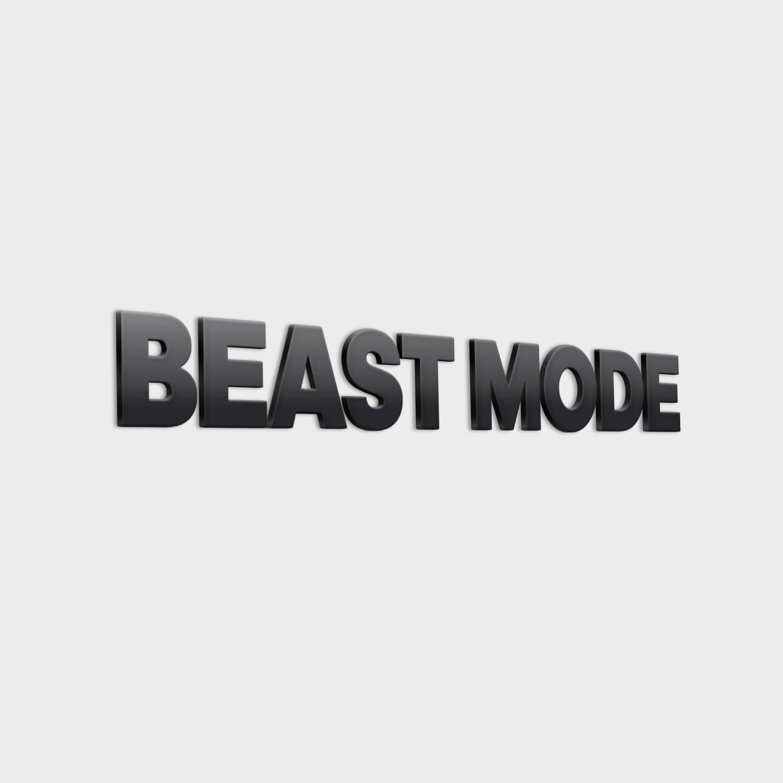 Beast Mode Interior Gym Decoration-1