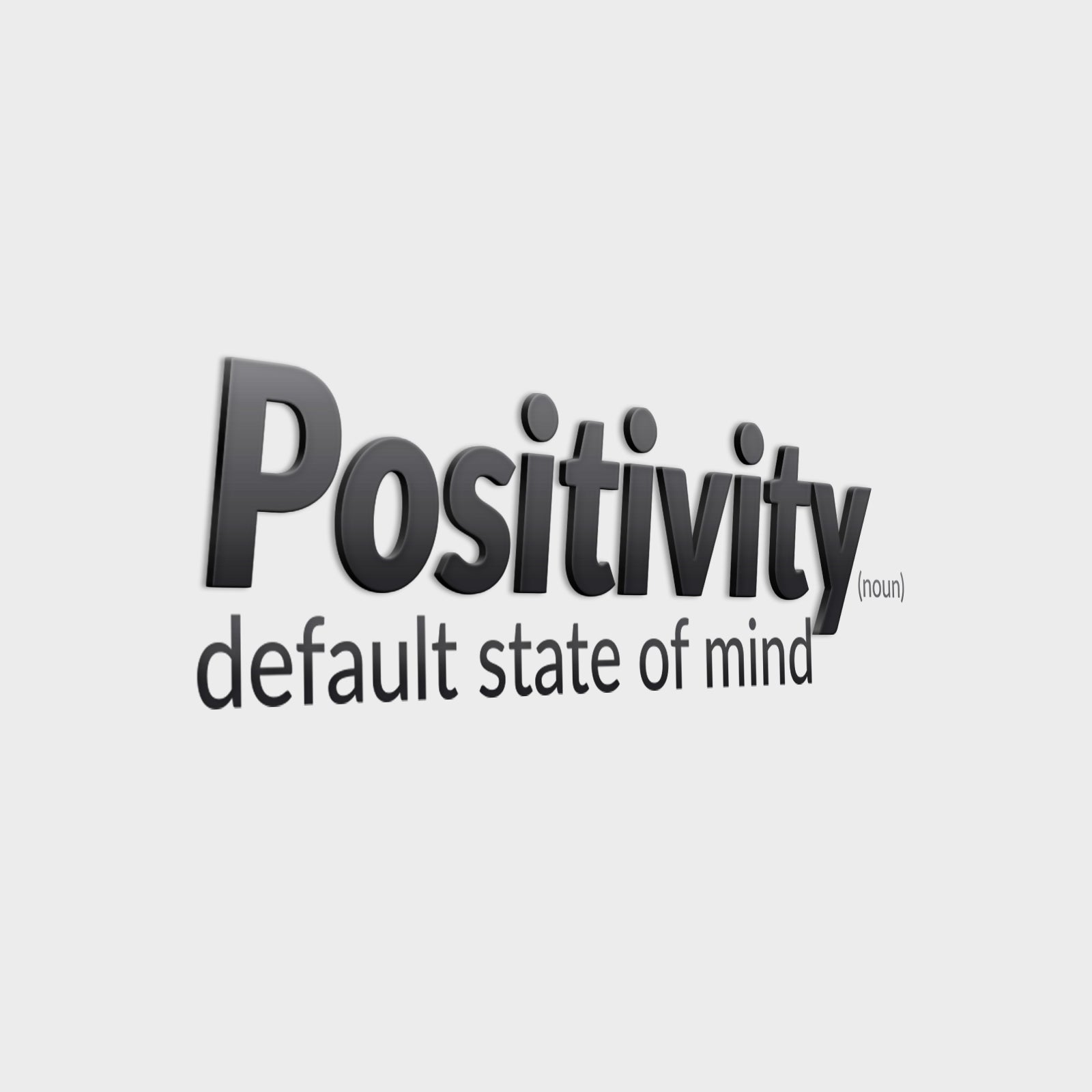 Positivity Definition 3D Office Wall Decor-1