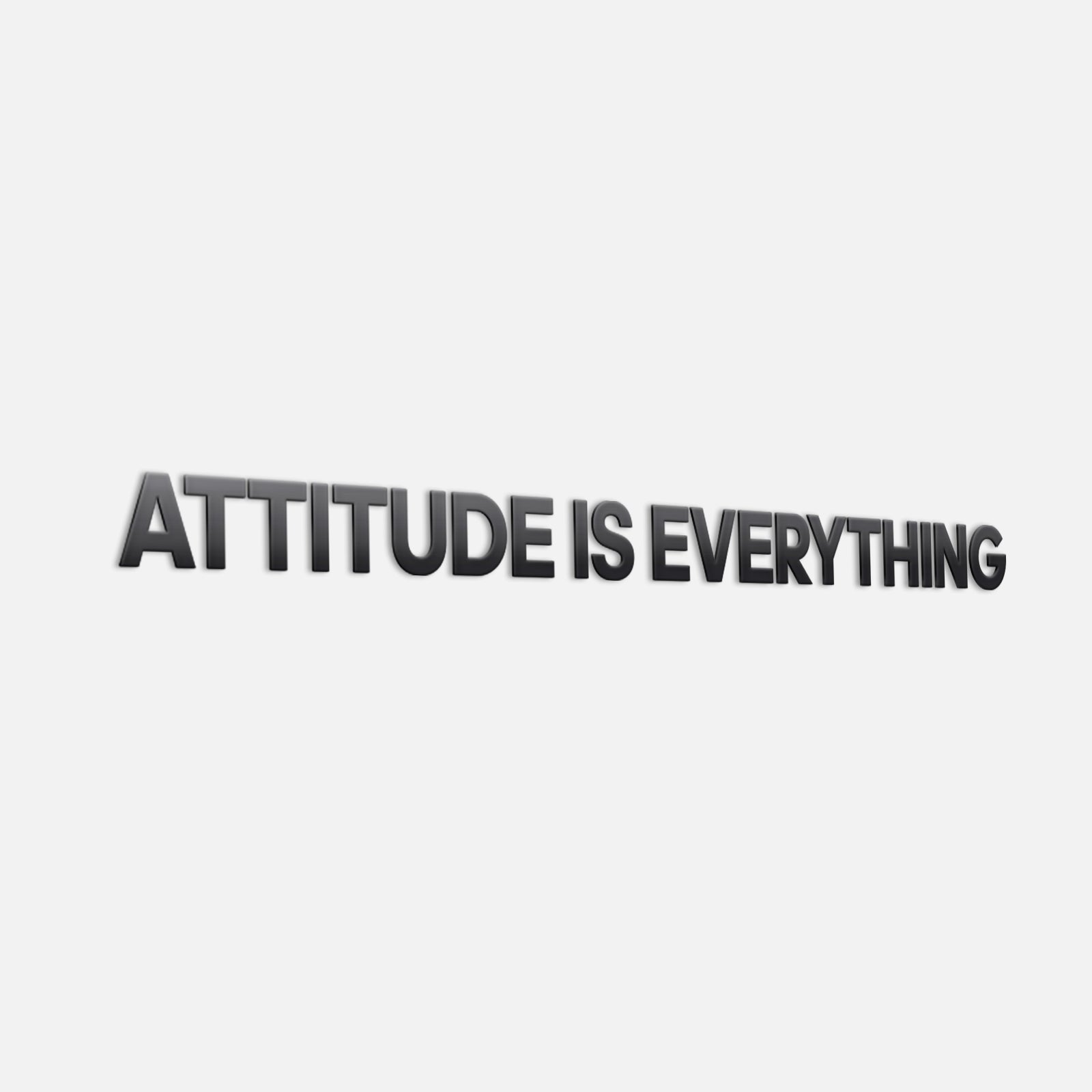 Attitude is Everything Office Decor-1