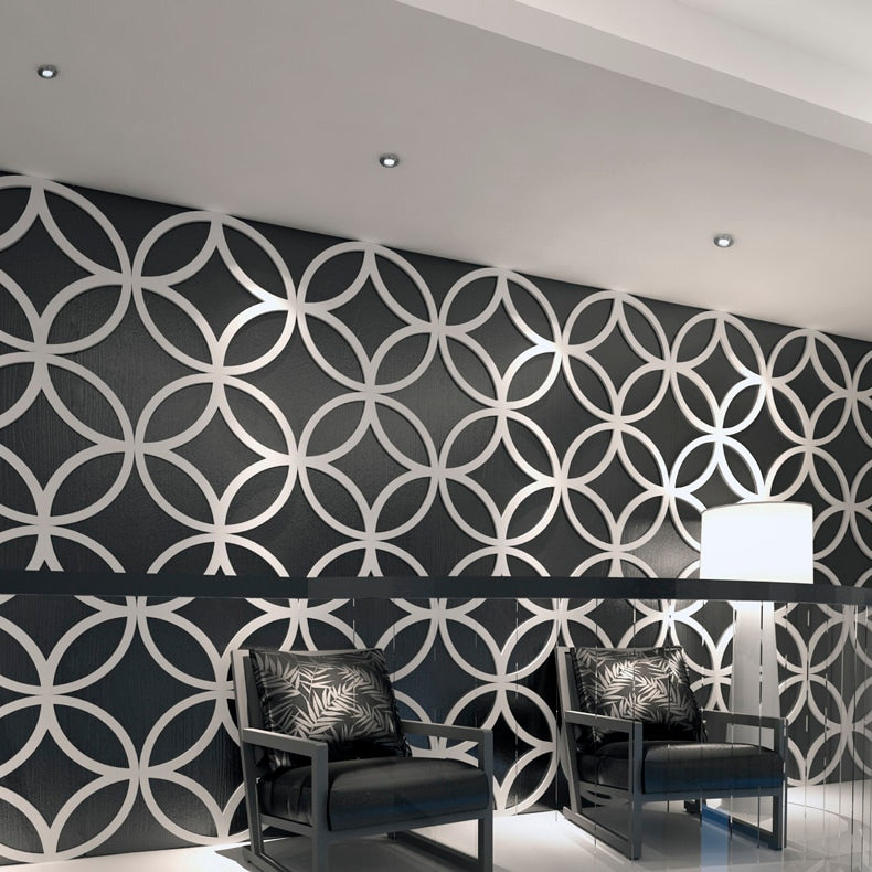 3D Wall Panels Geometric Stars-0