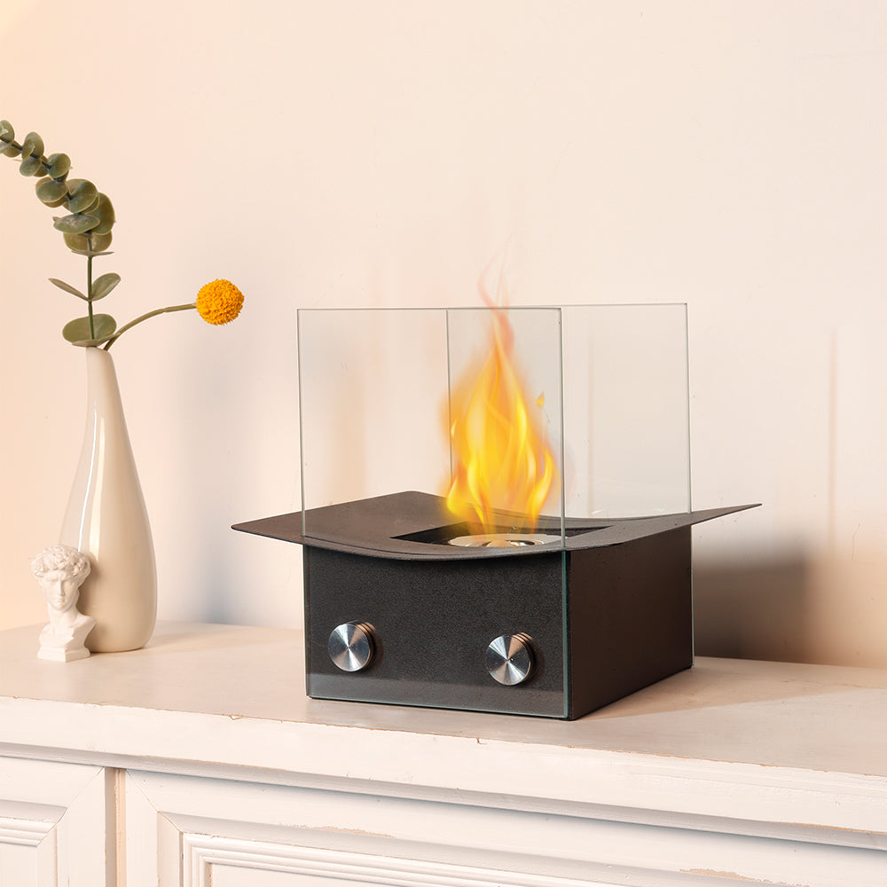 8" H Portable Tabletop Fireplace-1