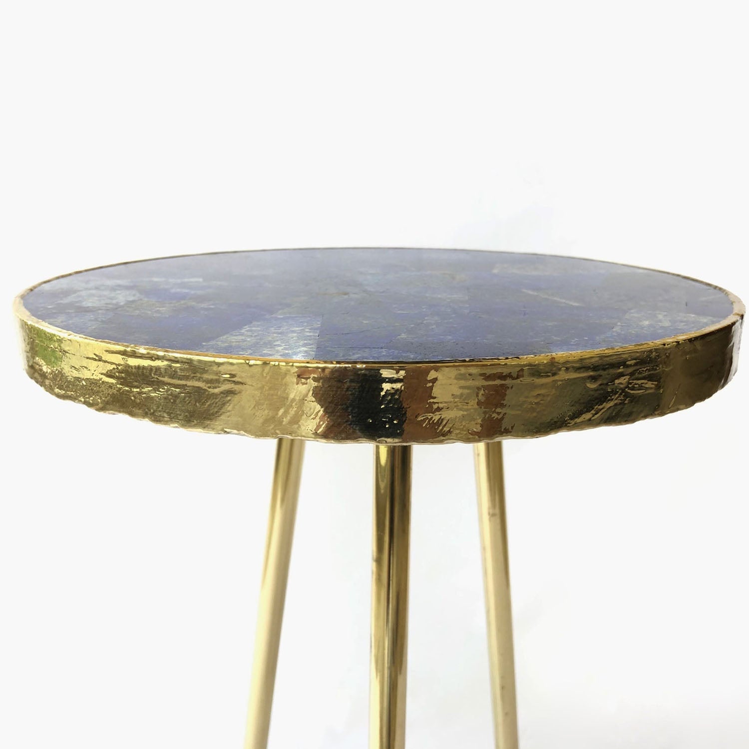 Lapis Lazuli Round Coffee/Side Table-2