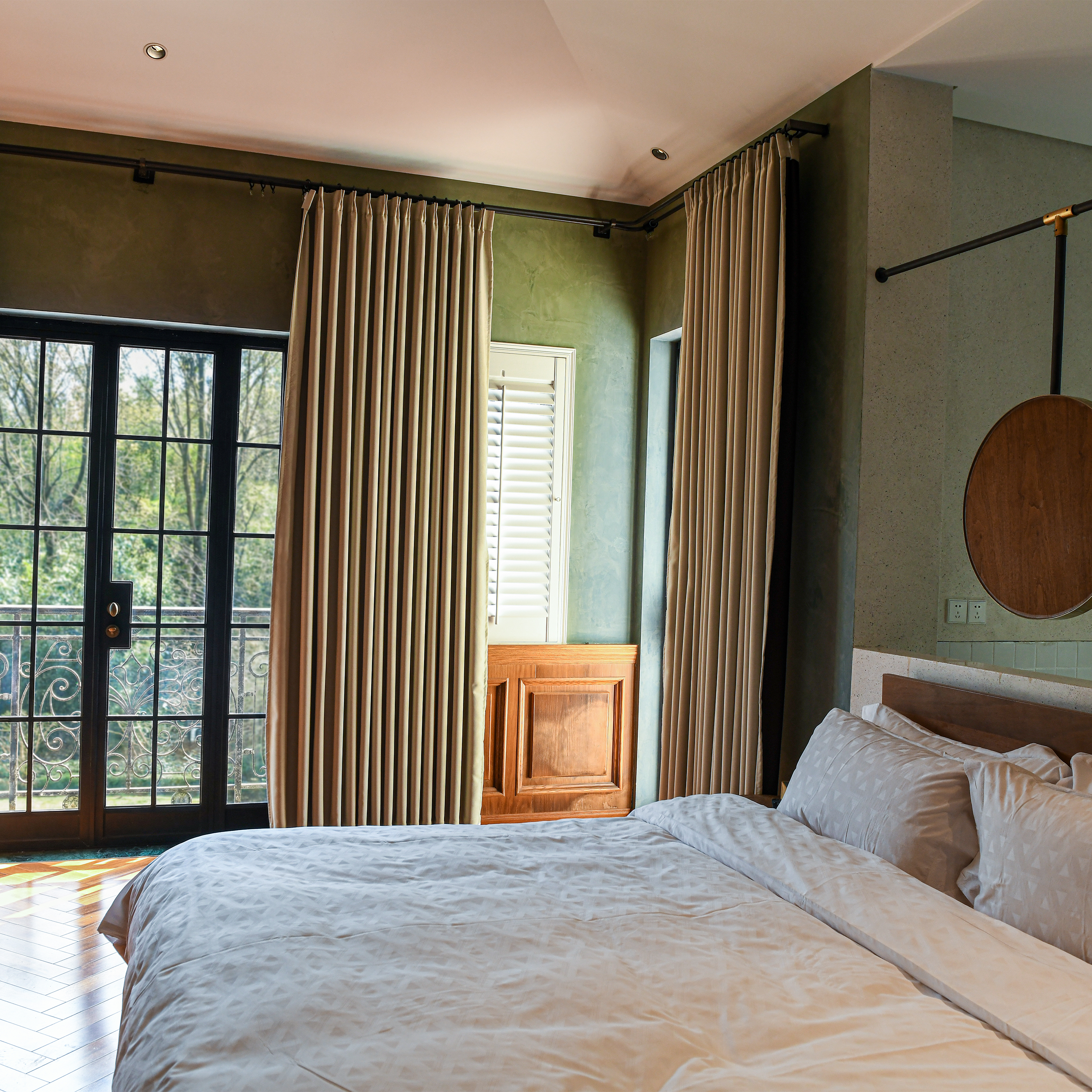 Modal Heavyweight Cotton Blackout Curtains-2