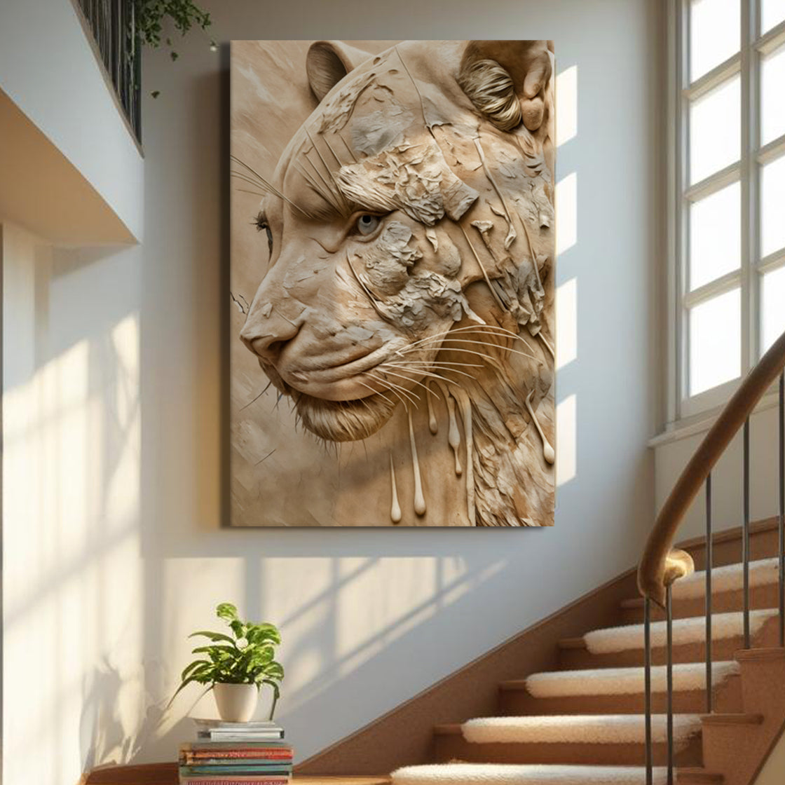 Earthen Predator Wall Art