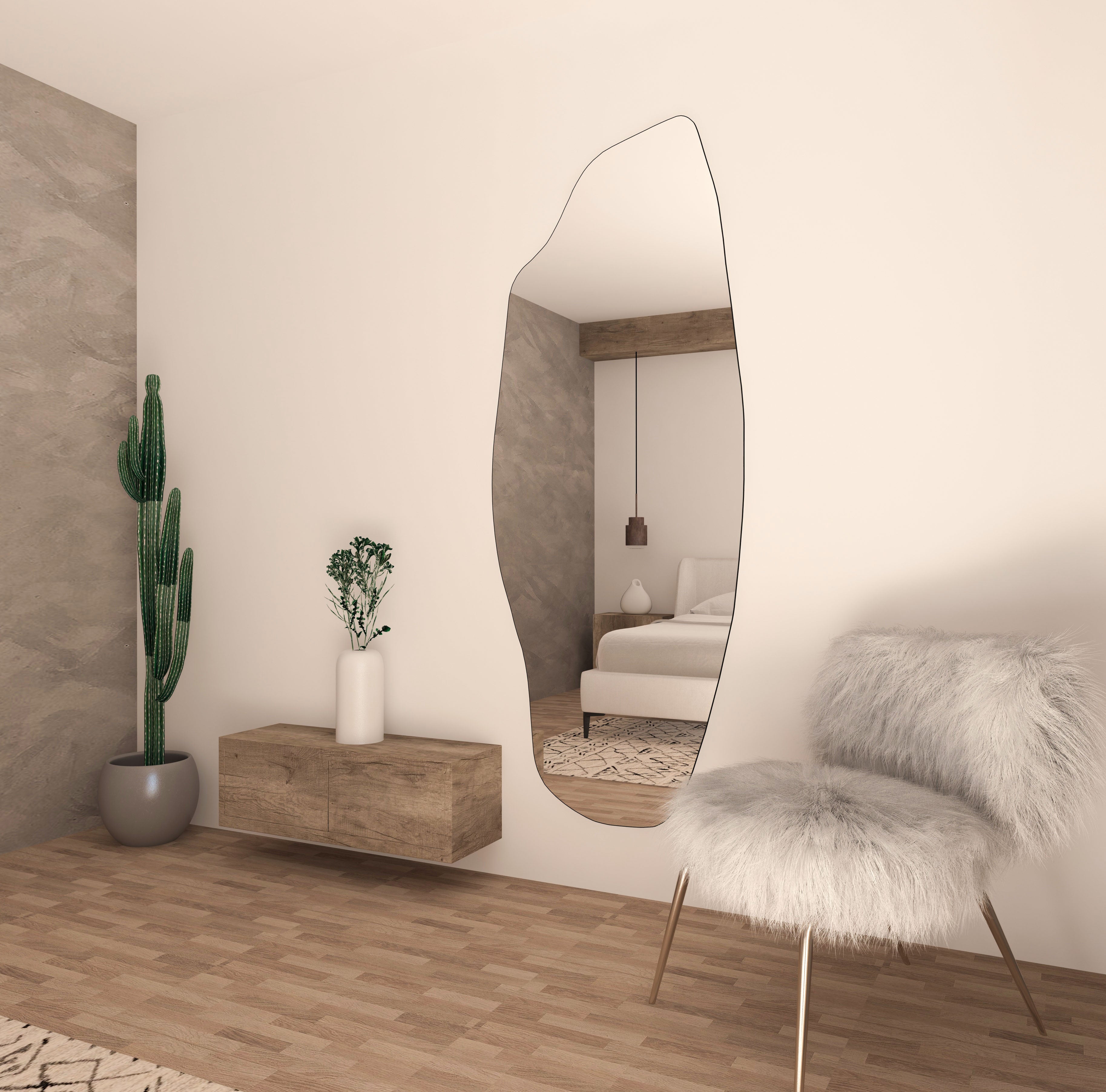 Dragos Asymmetrical Mirror - Unique Irregular Wall Mirror
