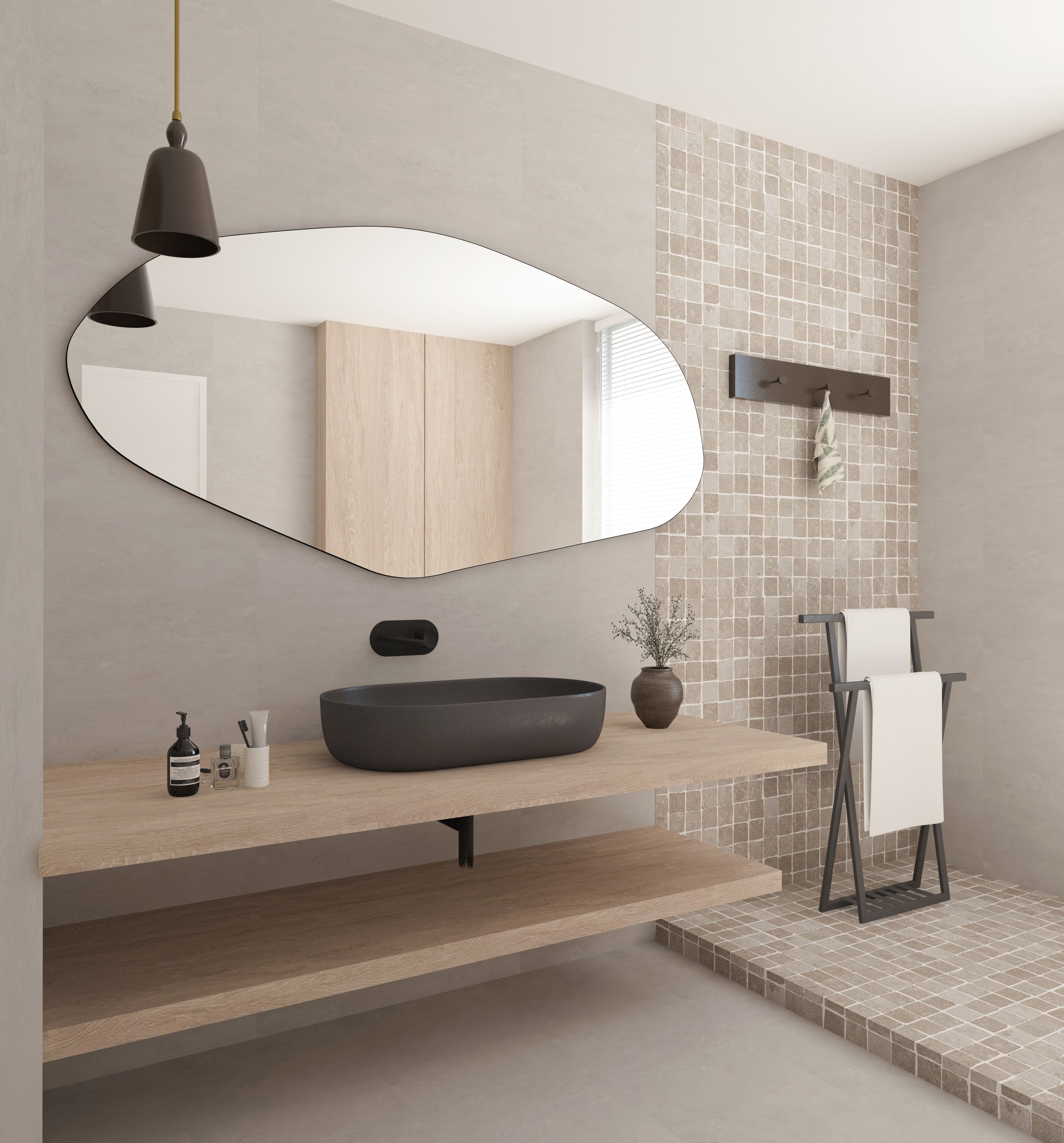 Sile Irregular Asymmetrical Mirror