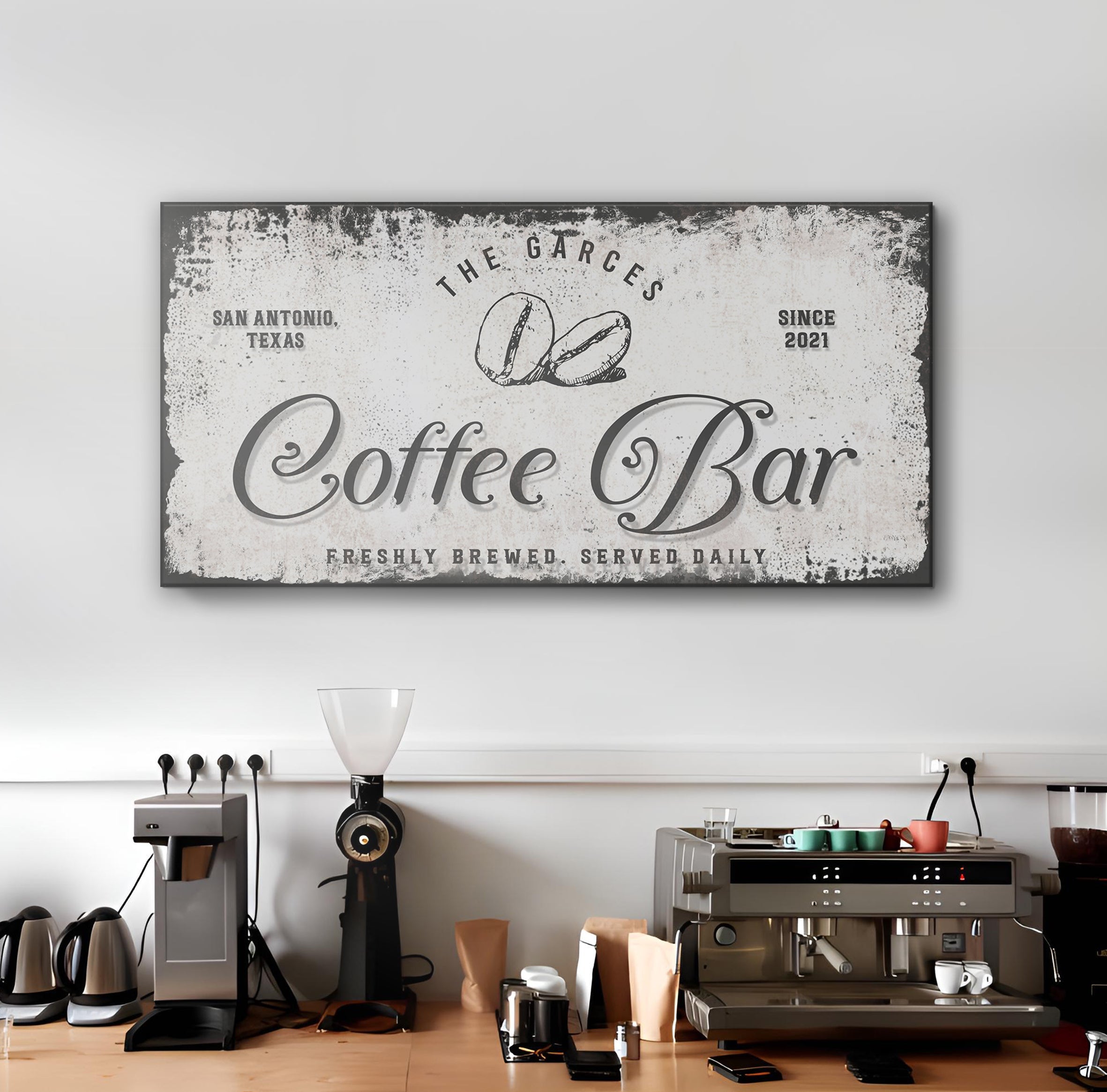 Coffee Bar Sign IV