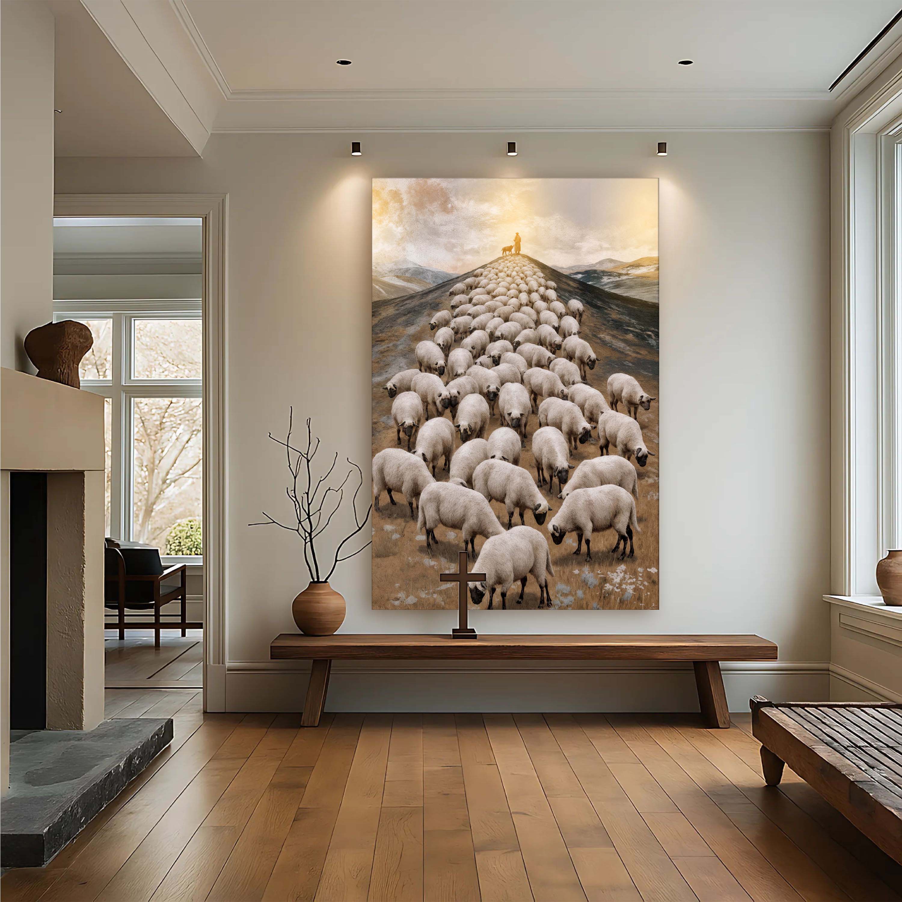 Parable Of The Lost Sheep Faith Wall Art II