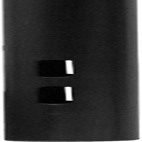 Contemporary Black Metal Queen Size Headboard with Support