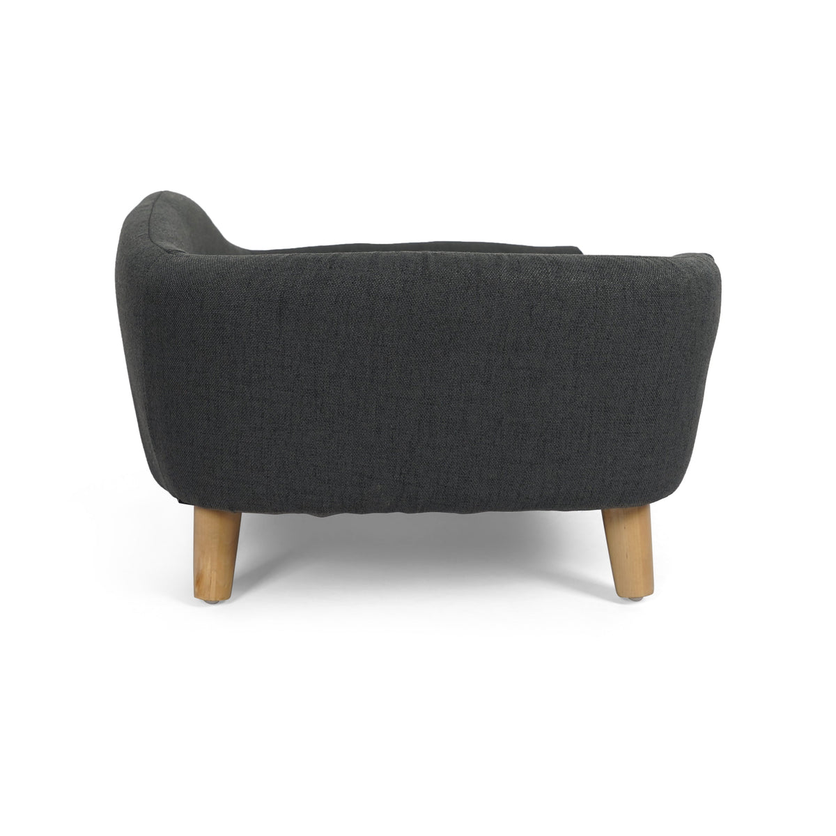 Elevated Dog Bed Frame for Small Dogs with Rubber Wood Legs