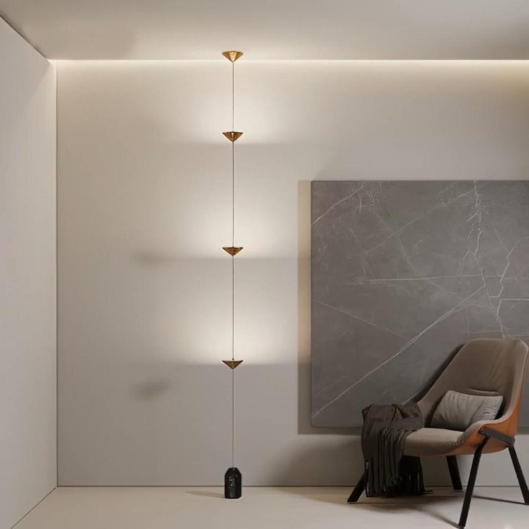 Marble 3-Head Flexible Floor Lamp