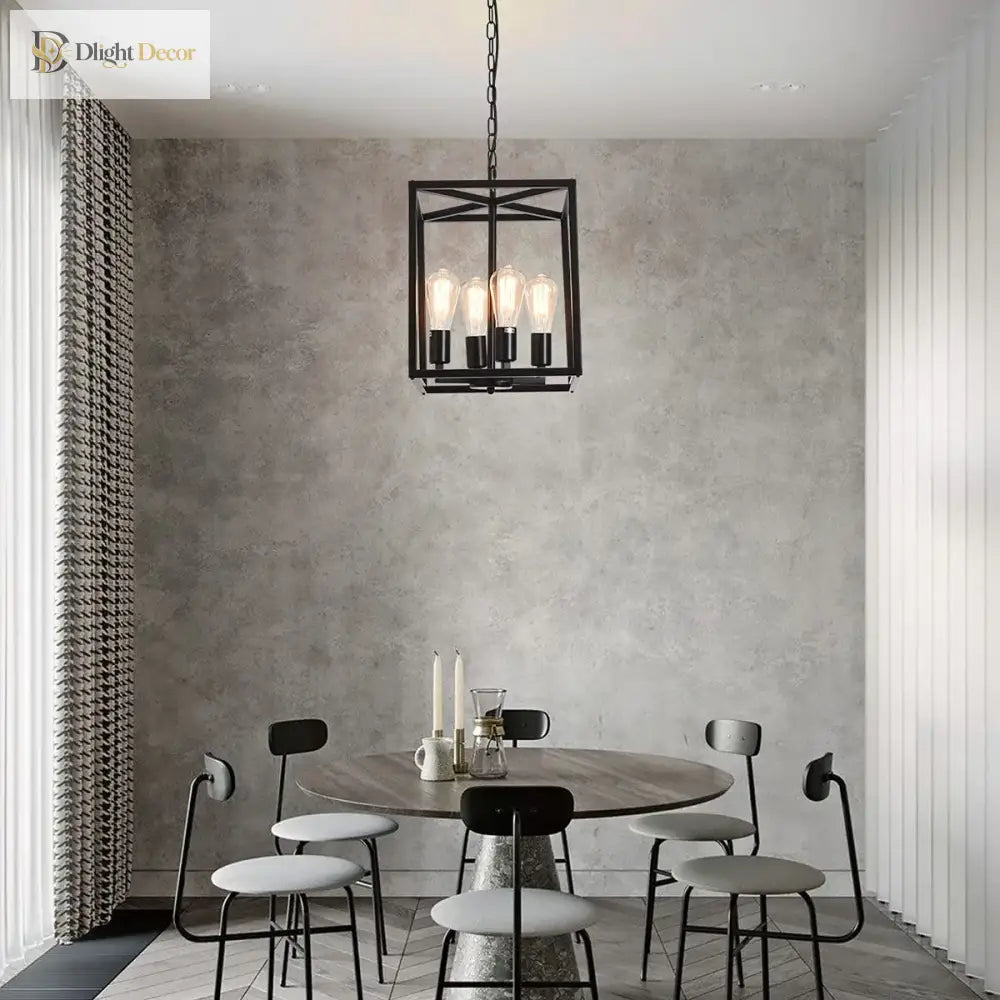 4-Light Adjustable Pendant Light | Kitchen Island Lighting