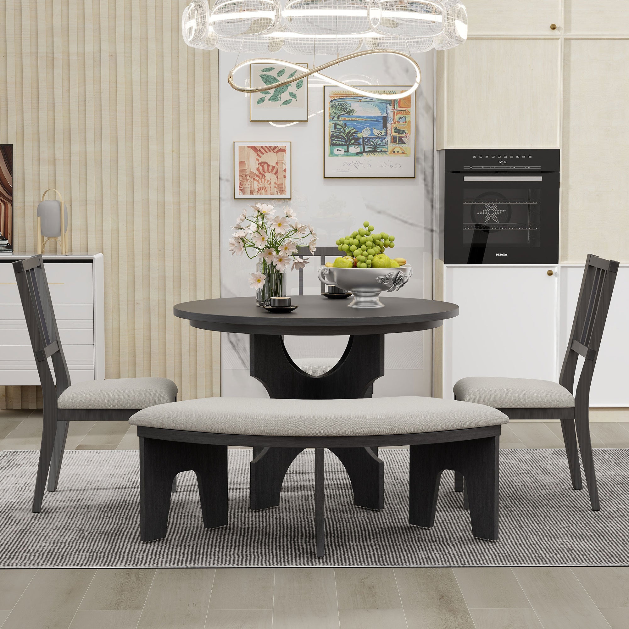 5-Piece Dining Table Set-3