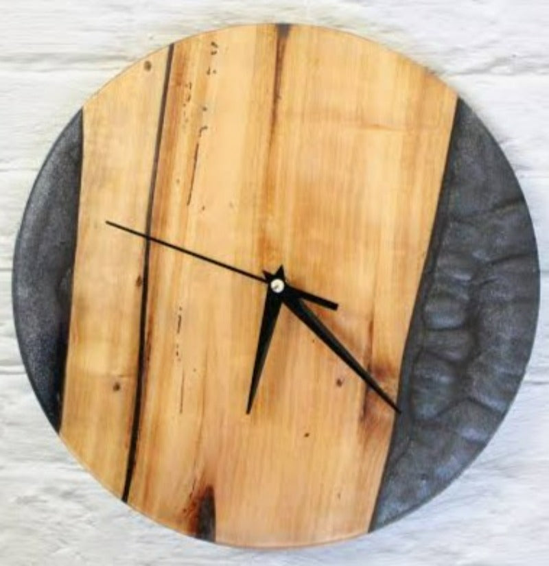 Resin Wall Art Clock-0