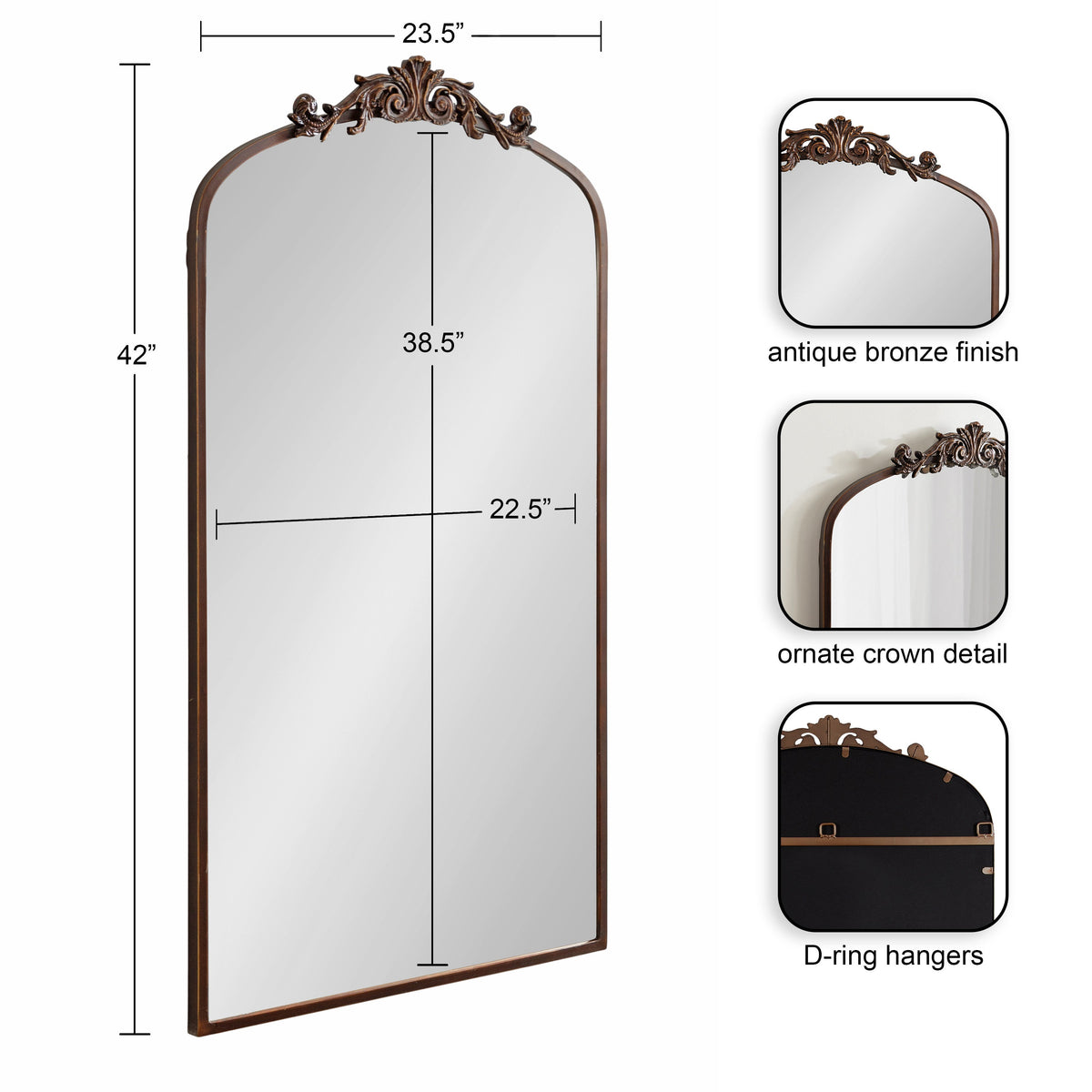 Arendahl Traditional Arch Mirror