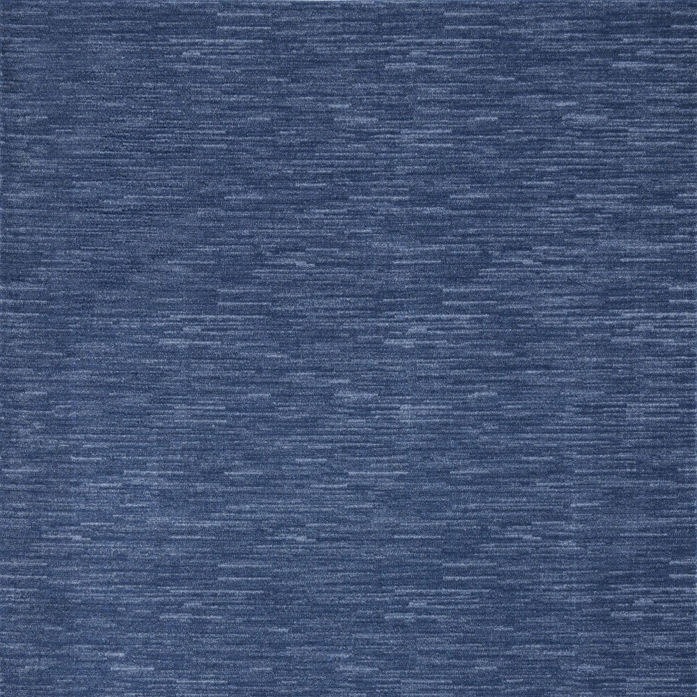 7' X 10' Blue Non Skid Indoor Outdoor Area Rug-5