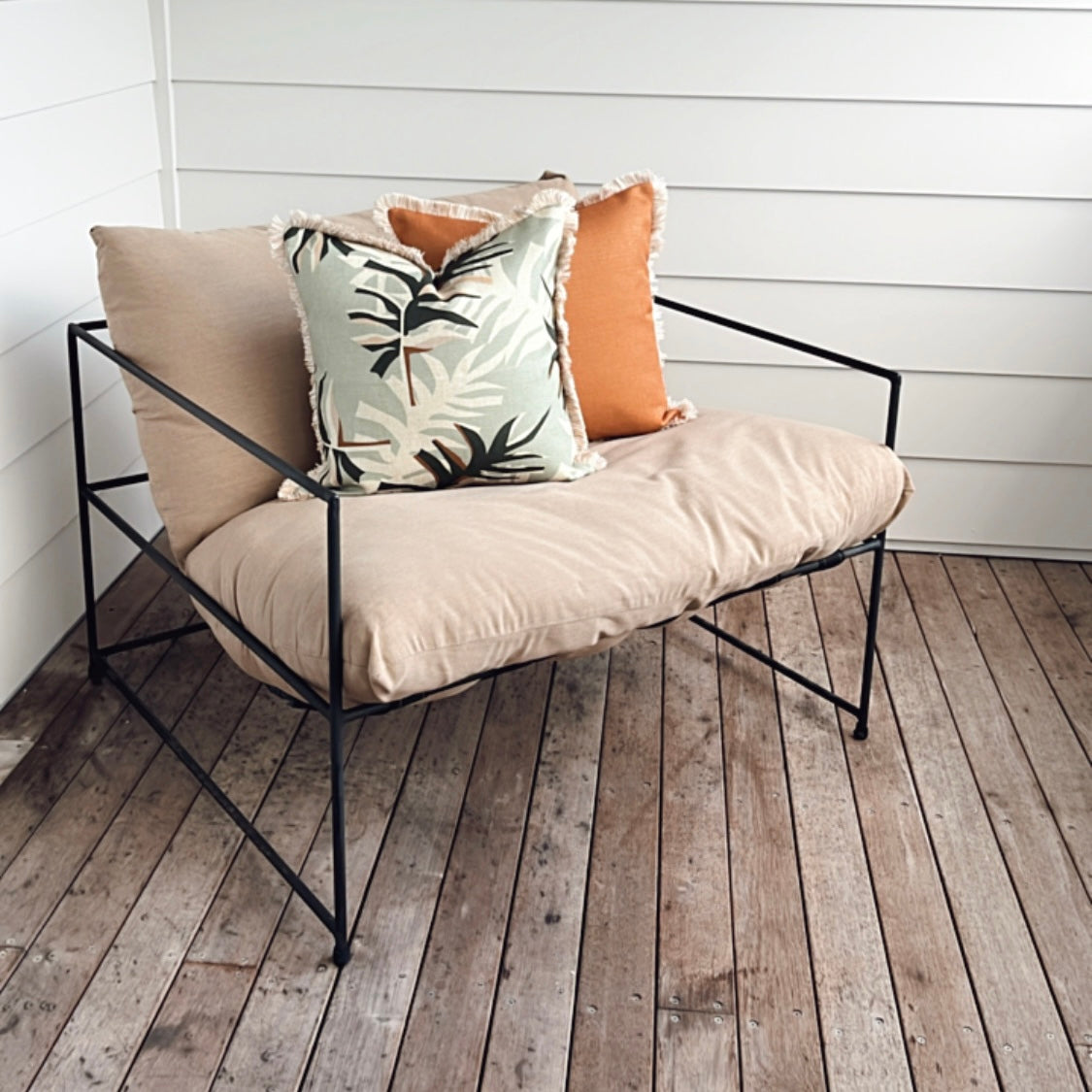 Cushion Cover-Coastal Fringe-Alfresco Sage-45cm x 45cm-3