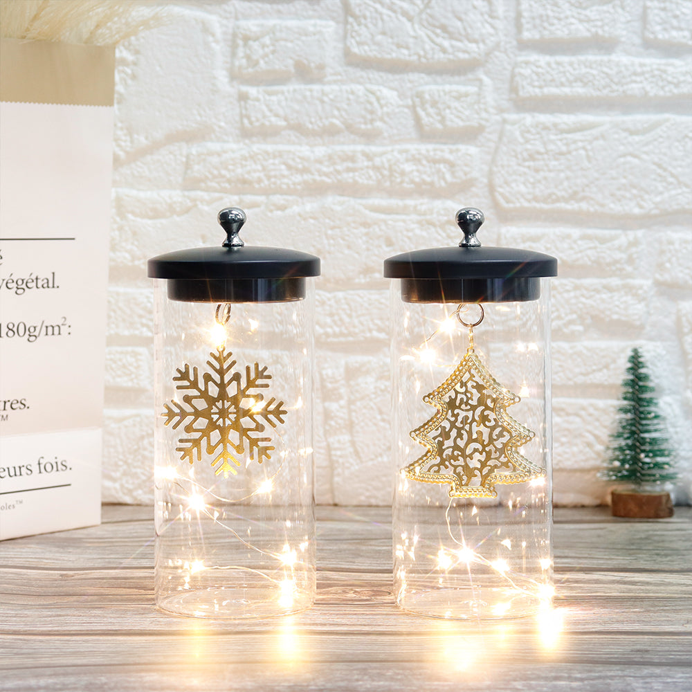 7" H Set of 2 Battery Powered Cordless Lamps-3