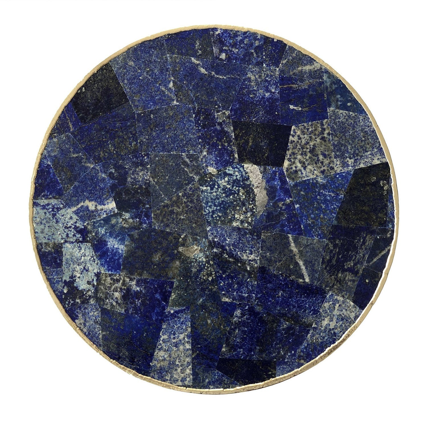 Lapis Lazuli Round Coffee/Side Table-3