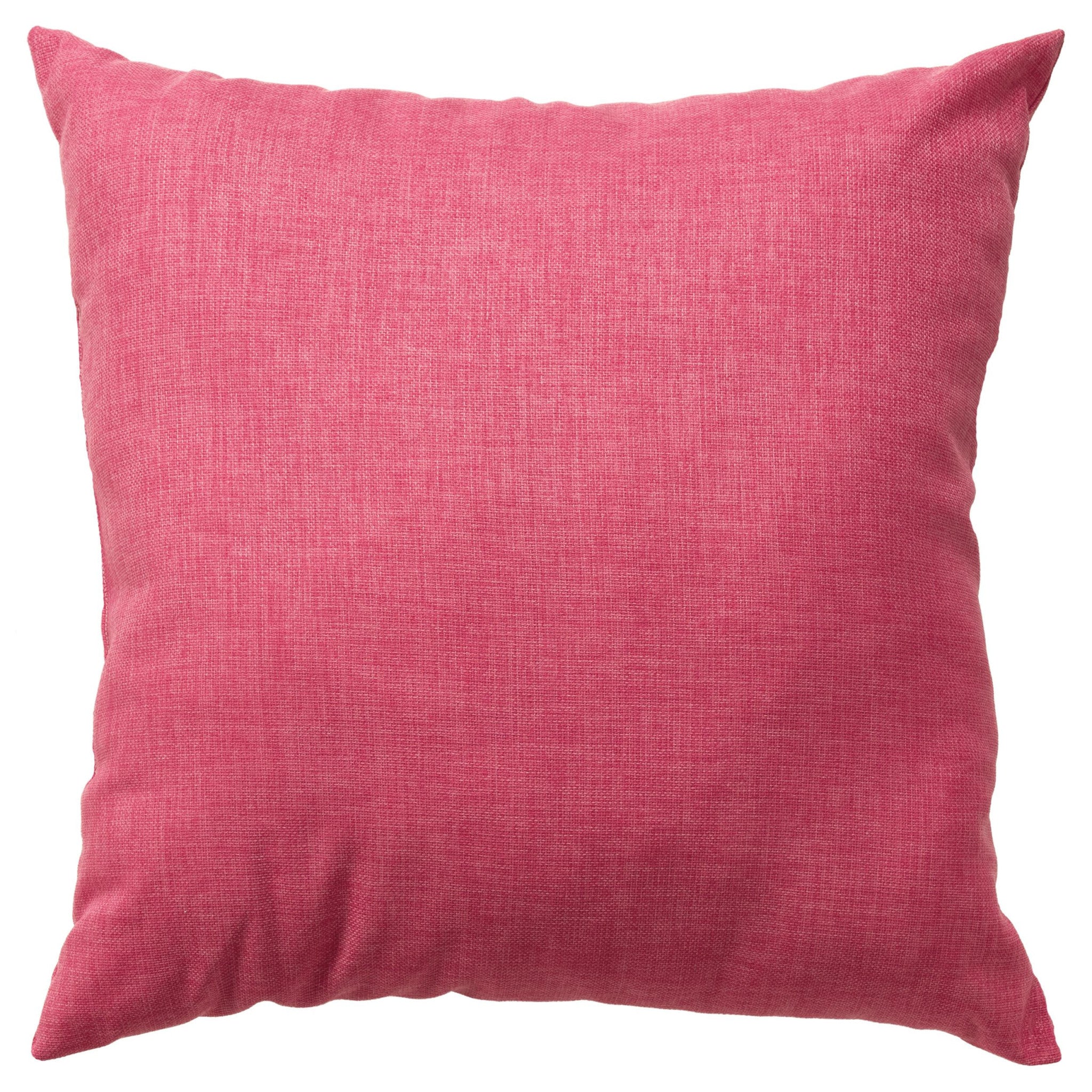 22" Hot Pink Indoor Outdoor Throw Pillow-1