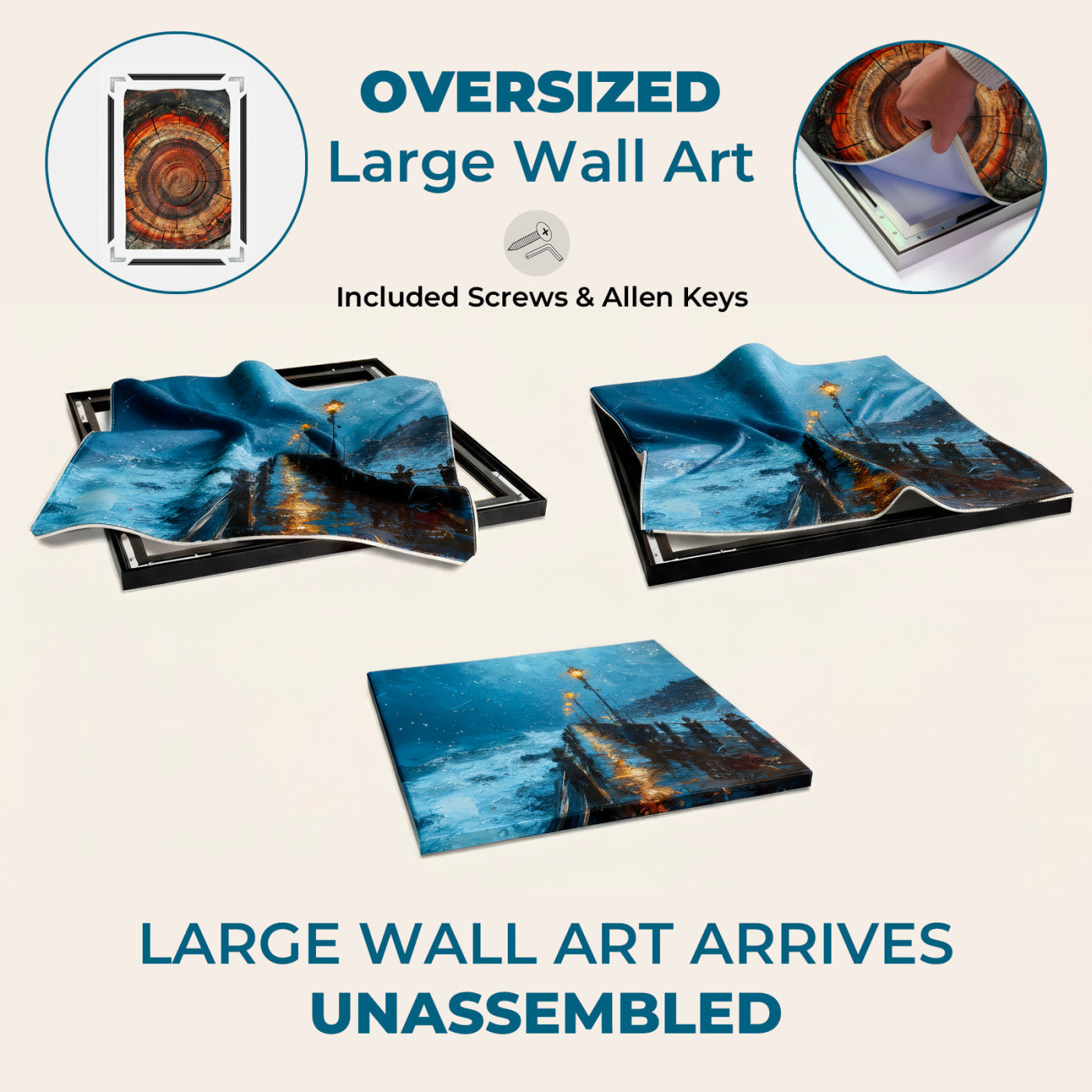 Castle Large Wall Art Disney Magic Kingdom Kids Room Decor -