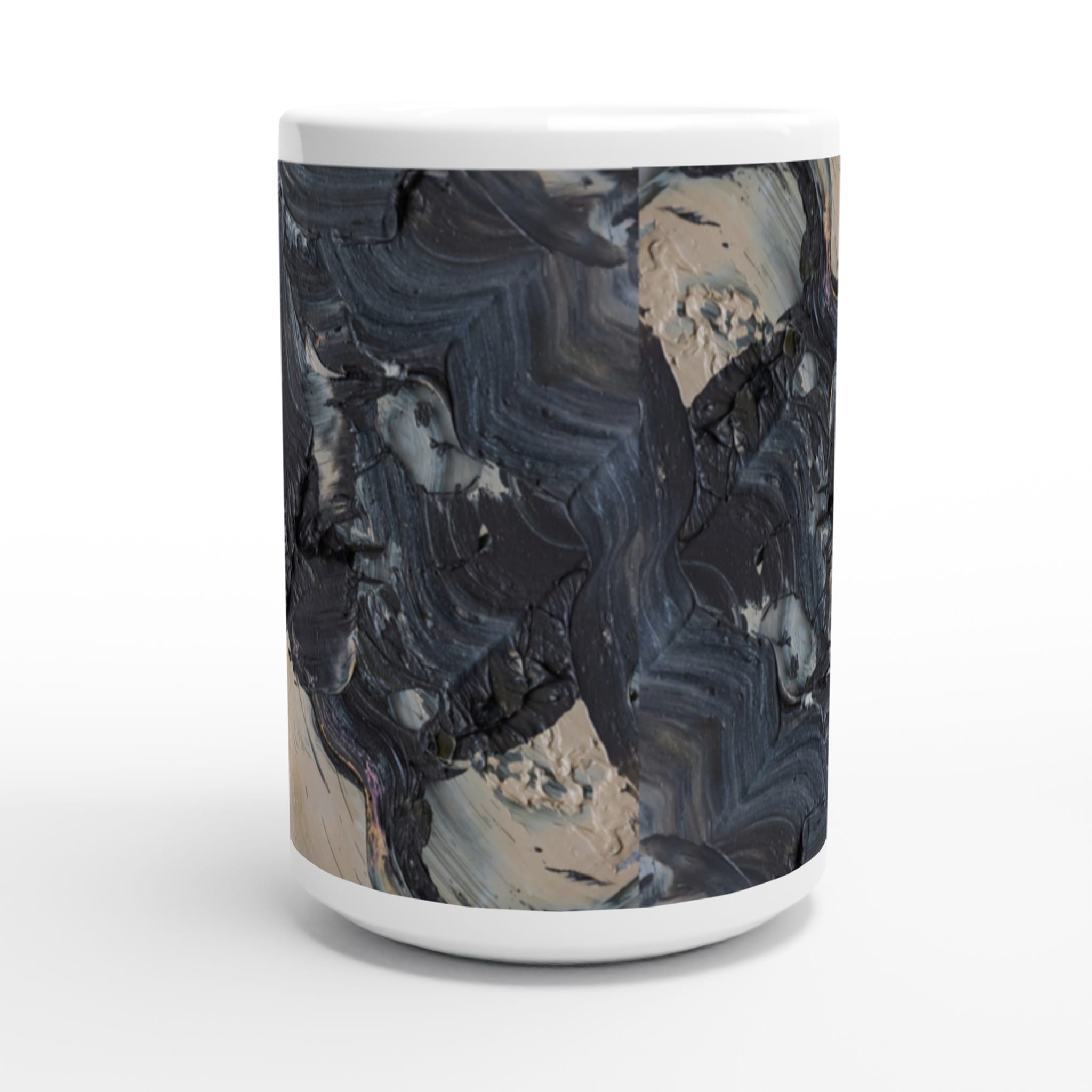 Abstract Textured Coffee Mug