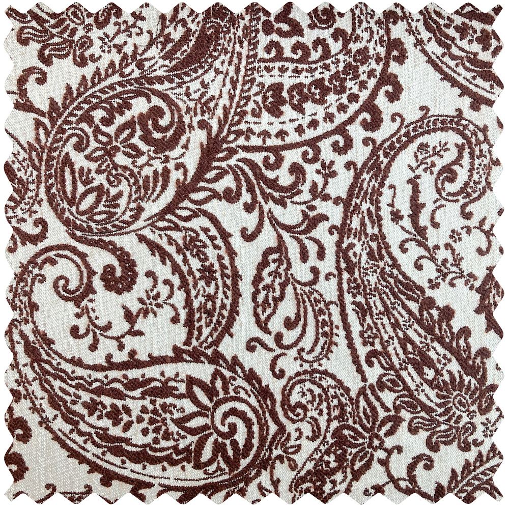 Beverly Classic Room Darkening Paisley Curtains