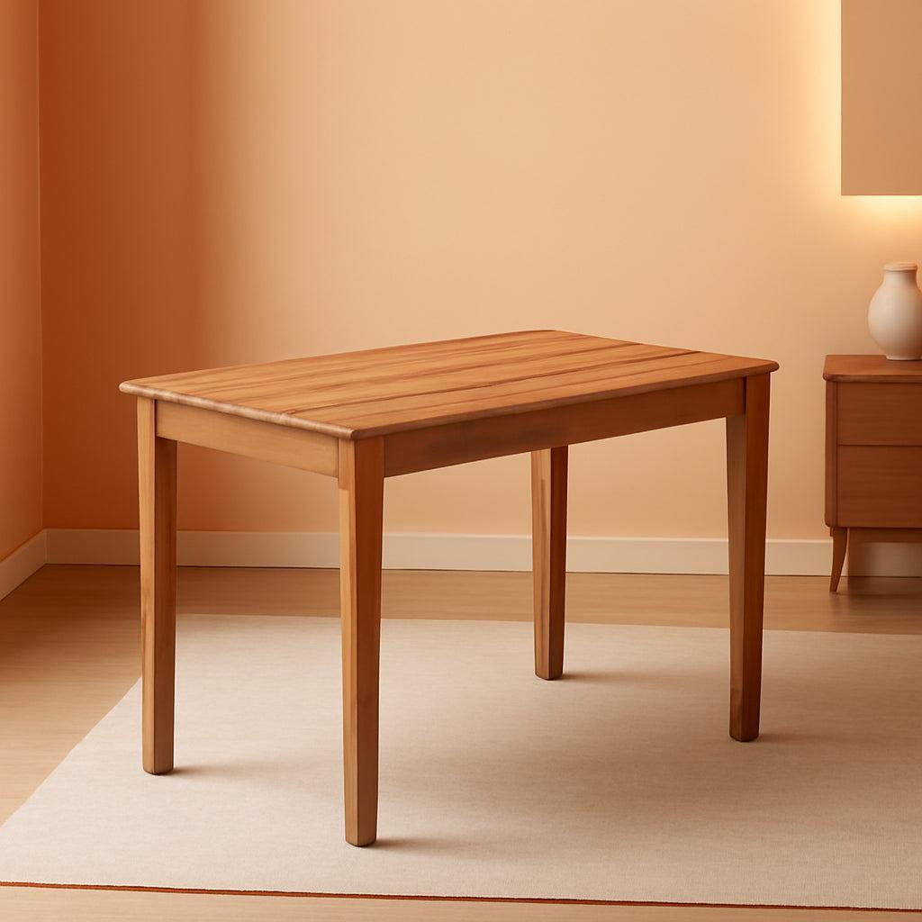 Rectangular Dining Table 48 By 30 Inch Natural Wood