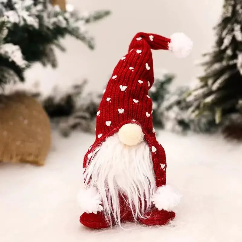 1pc Christmas Gnome Plush Doll - Christmas Ornament, Room Decor, Mothers Day Gift-3