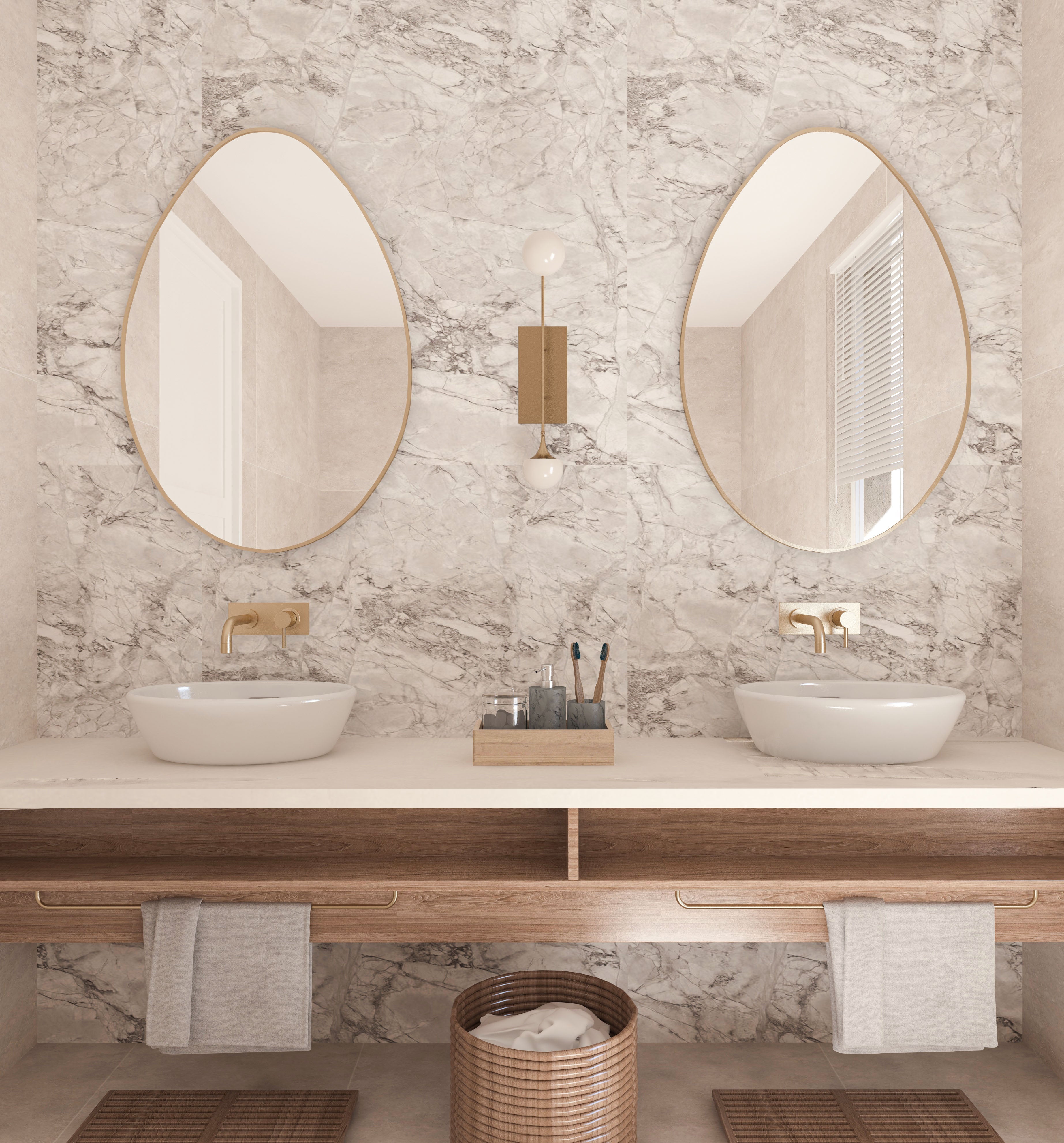 Jupiter Irregular Design Mirror