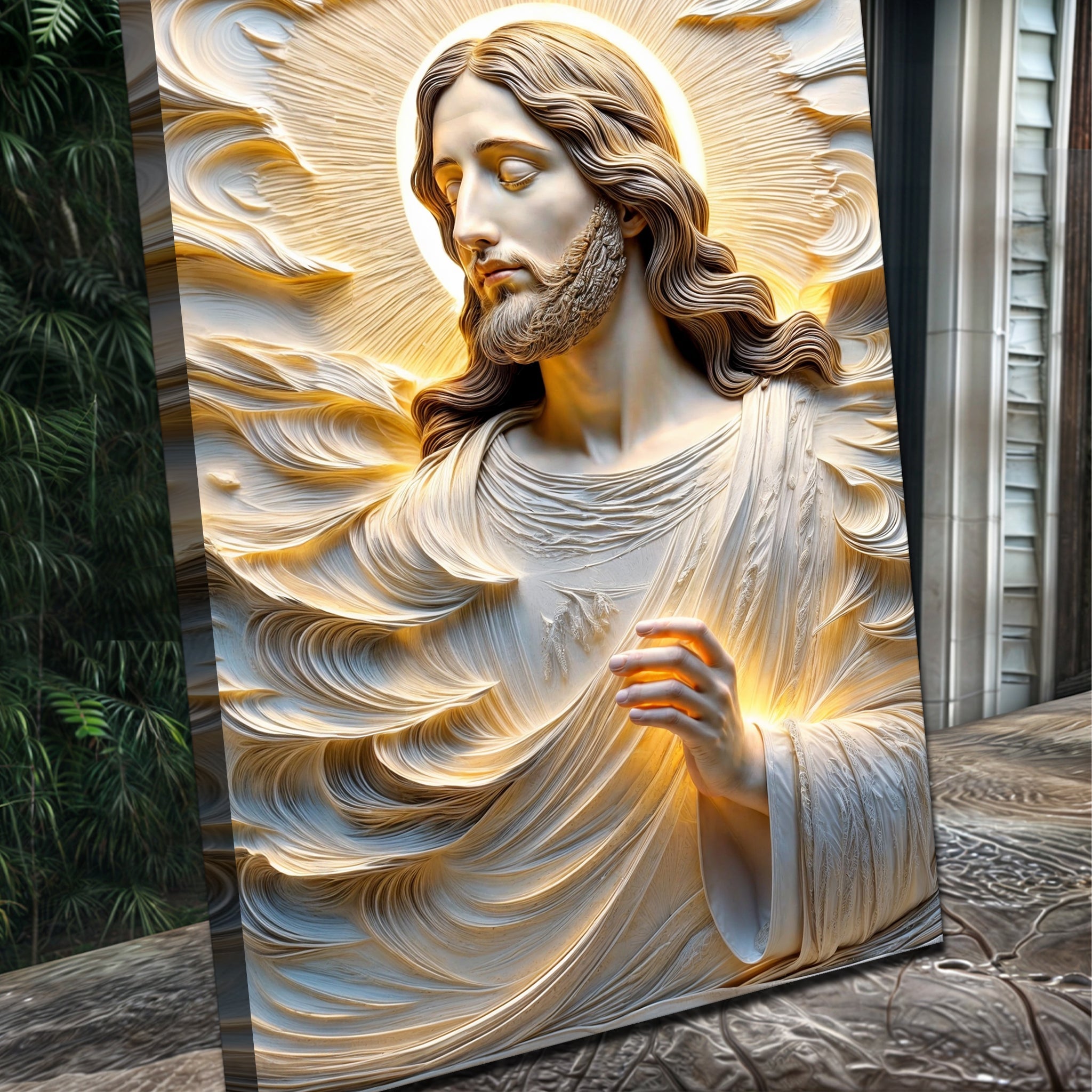 Faith Over Fear, Sacred Serenity Faith Wall Art