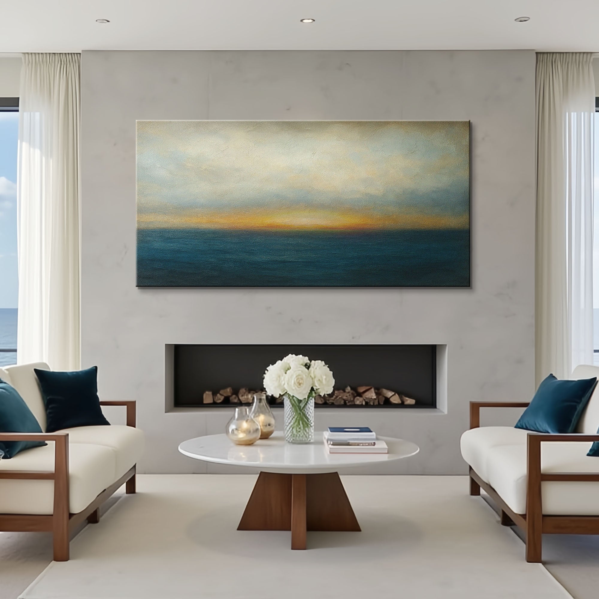 Waterscape Abstract Wall Art V