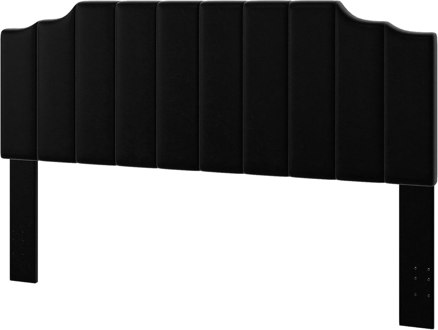 Velvet King Size Wall Mounted Headboard for Adjustable Beds