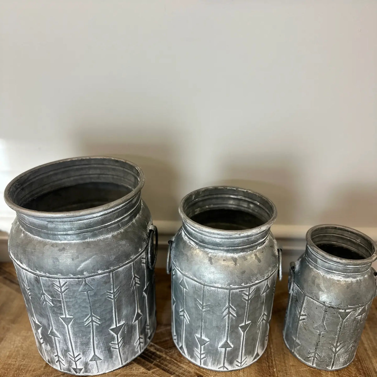 Iron Jars Set of 3