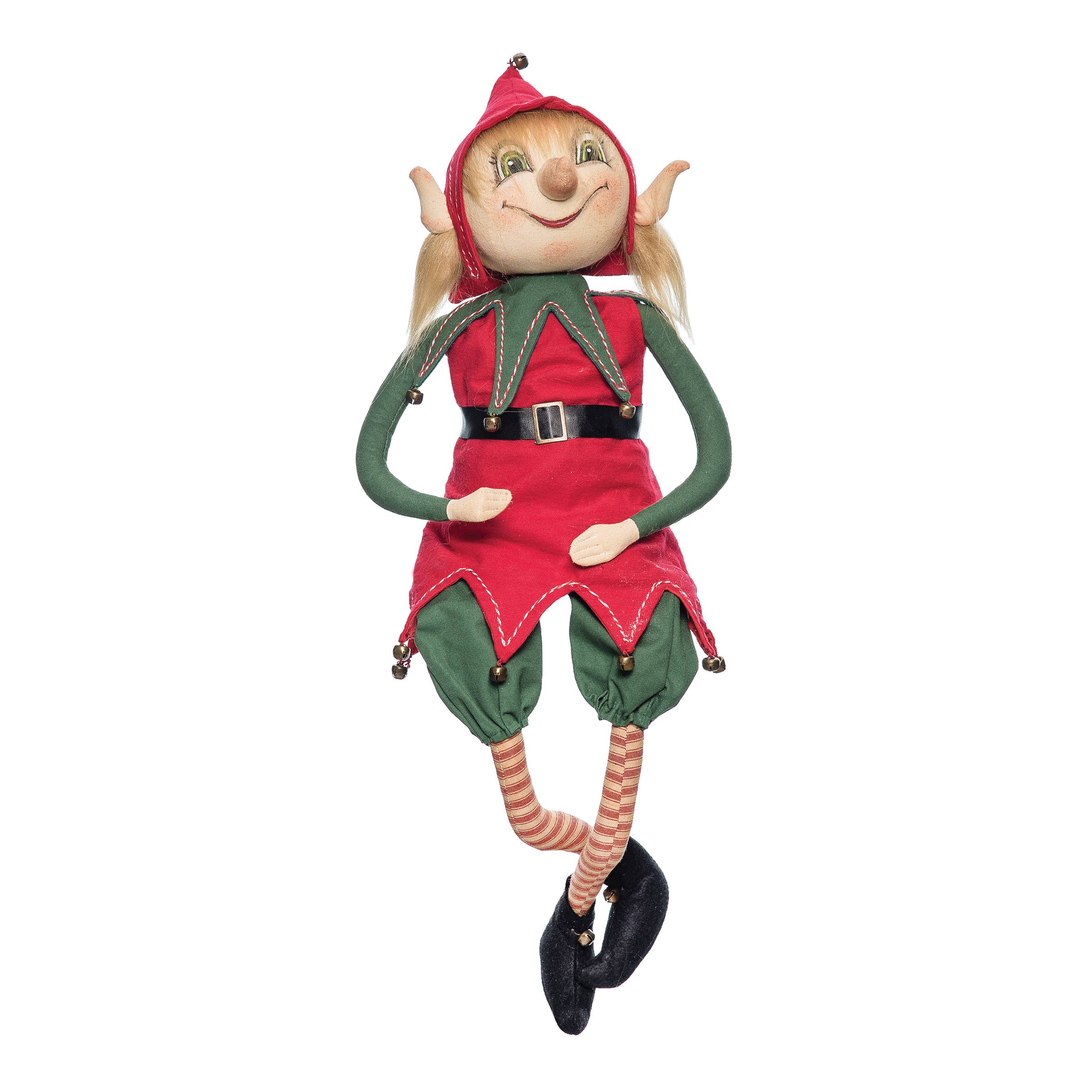 Razzle Elf Gathered Traditions Art Doll-0