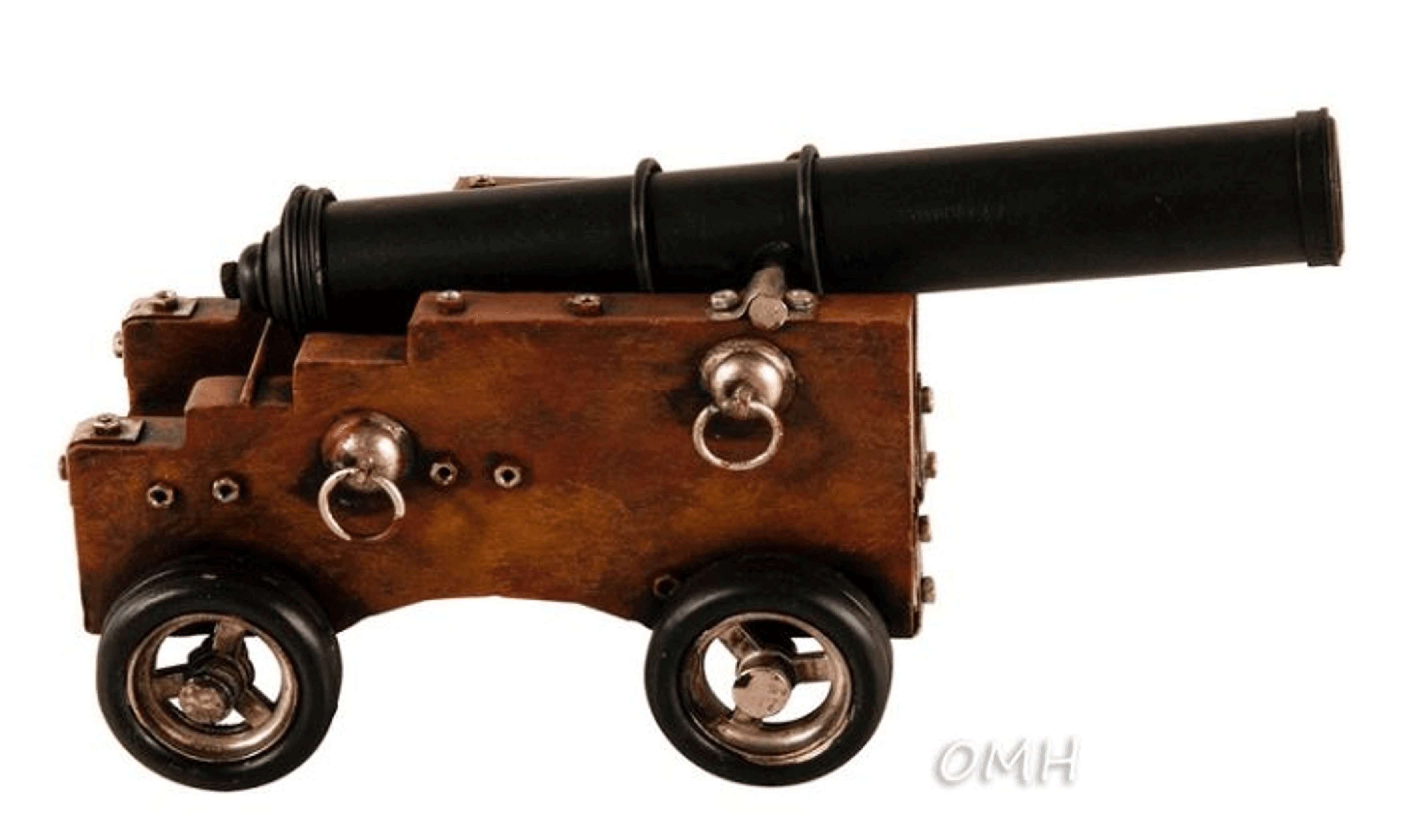 Handcrafted Historical Warship Cannon Model - PRHOMZ