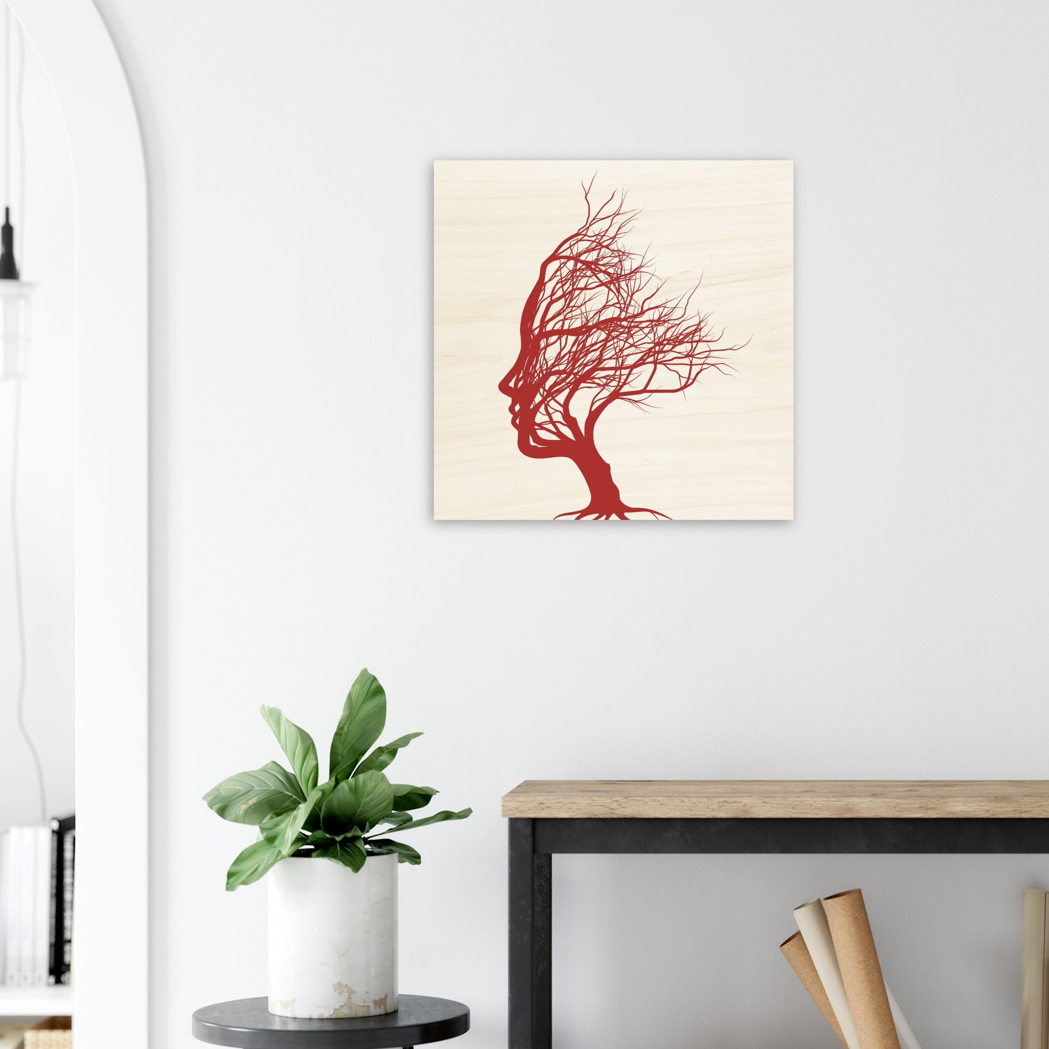 Soul Tree Wood Print Wall Art Design By HadiArts-22