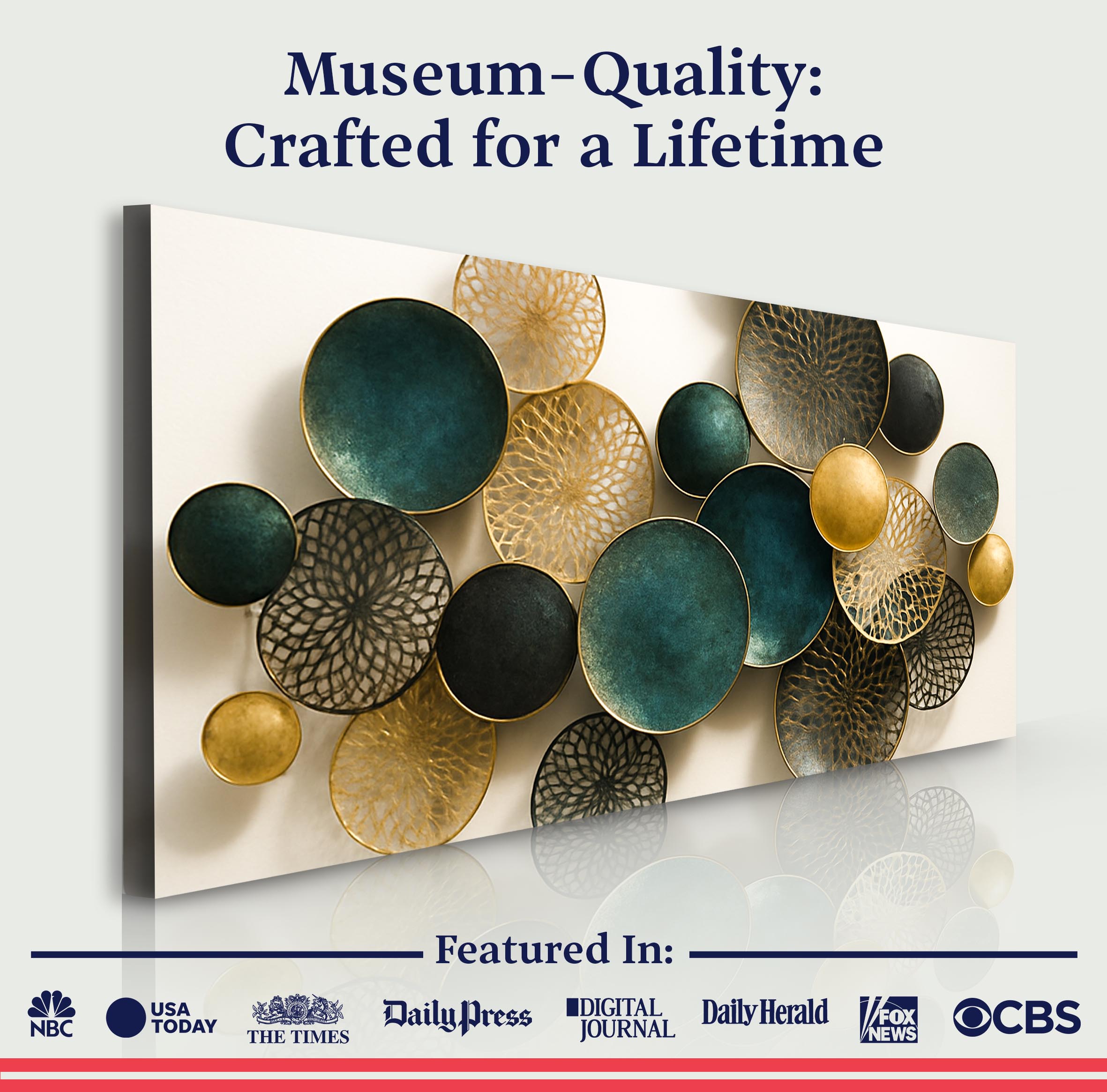 Lotus Leaf Abstract Wall Art VIII