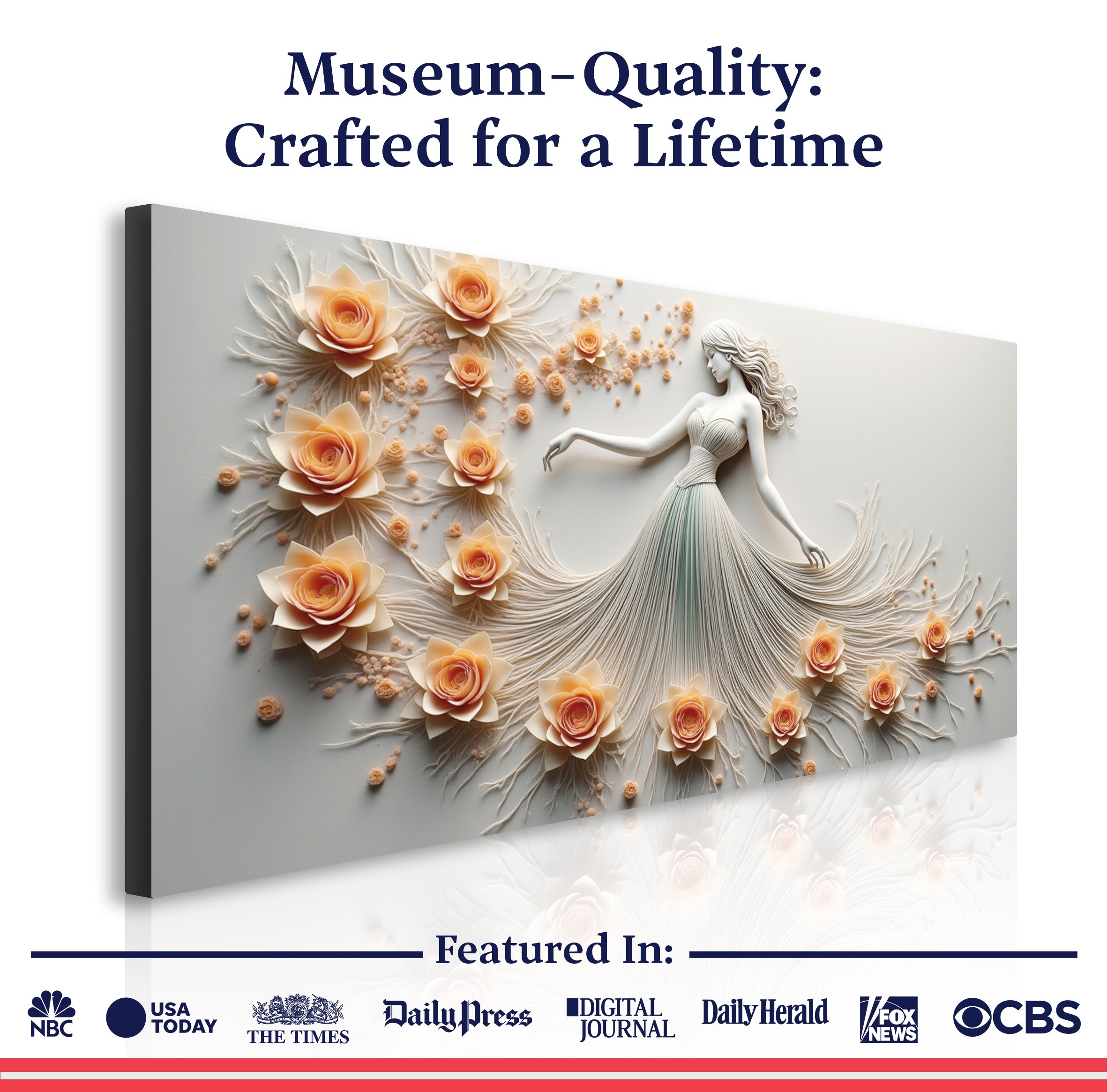 Modern Minimalist Woman Dance Wall Art