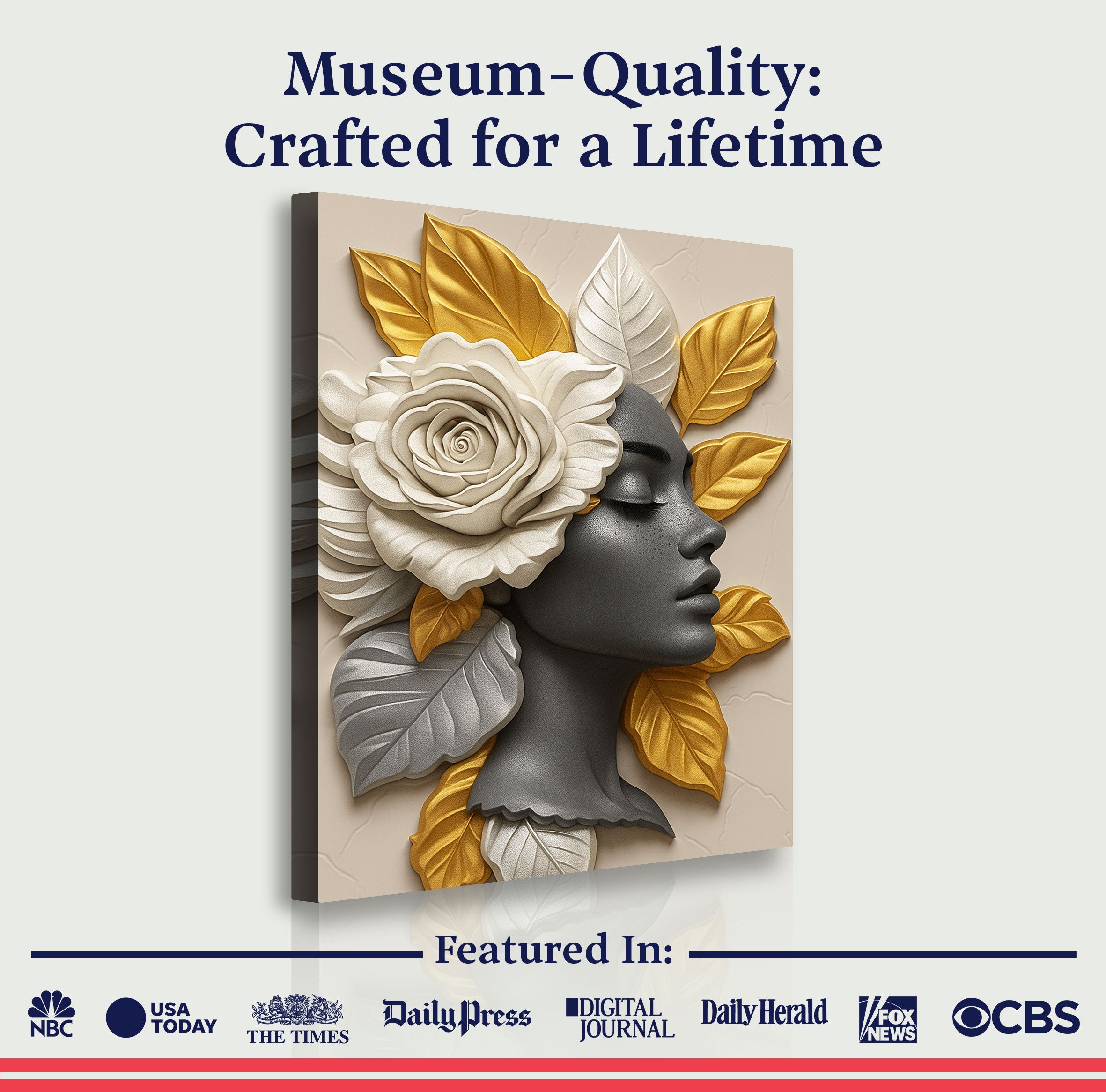 Floral Majesty Wall Art III