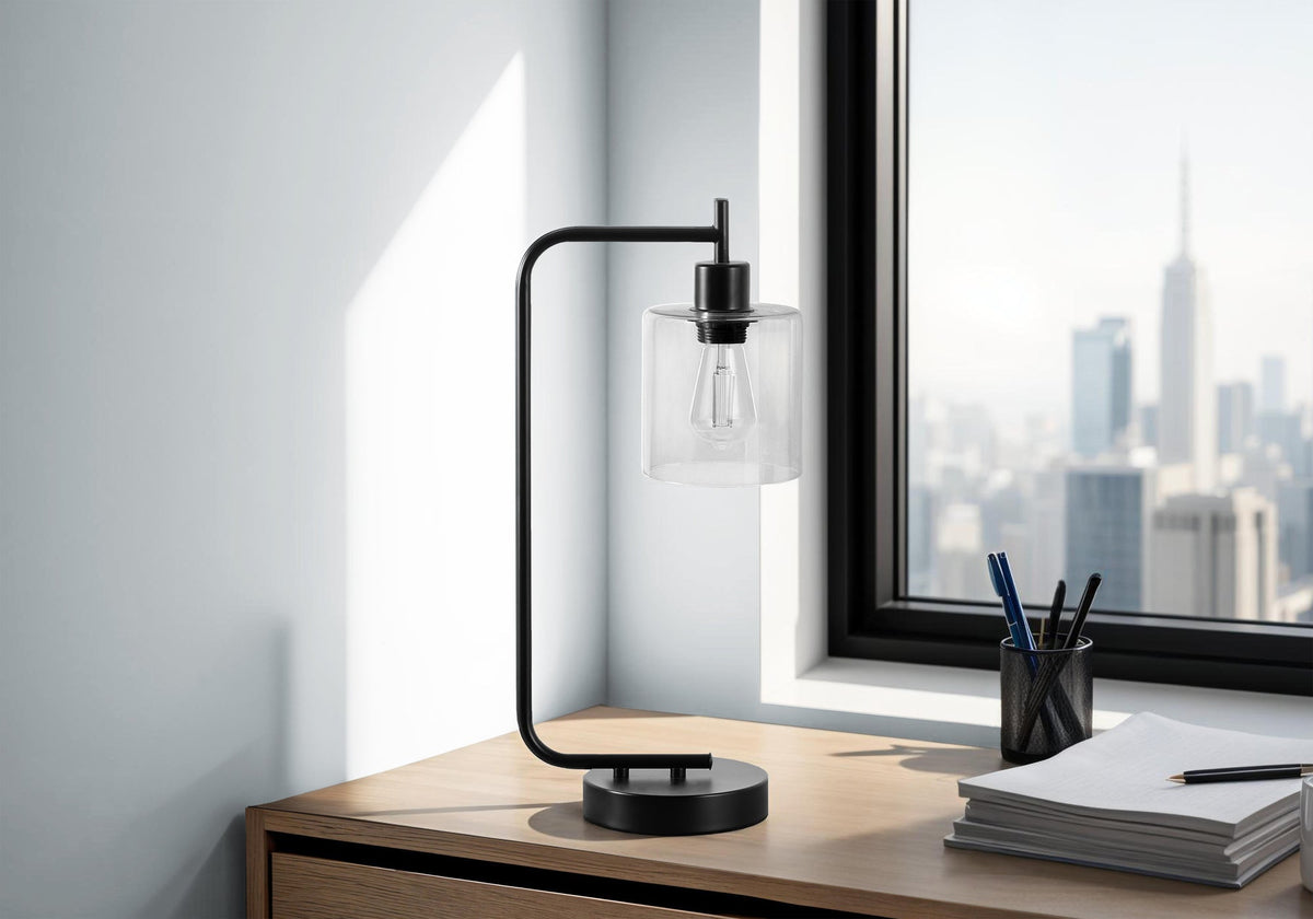20"h Table Lamp with USB Port Included