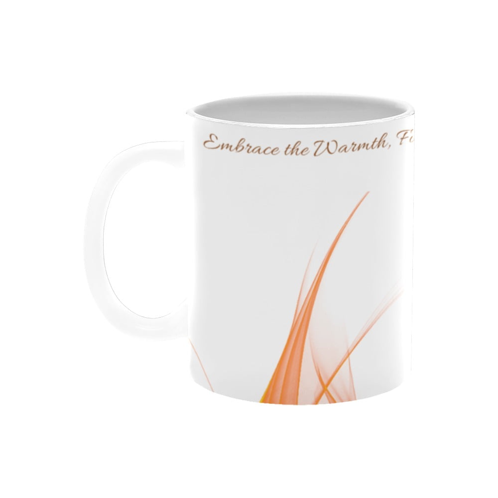 Embrace the Warmth Mug Art and Design by HadiArts-2