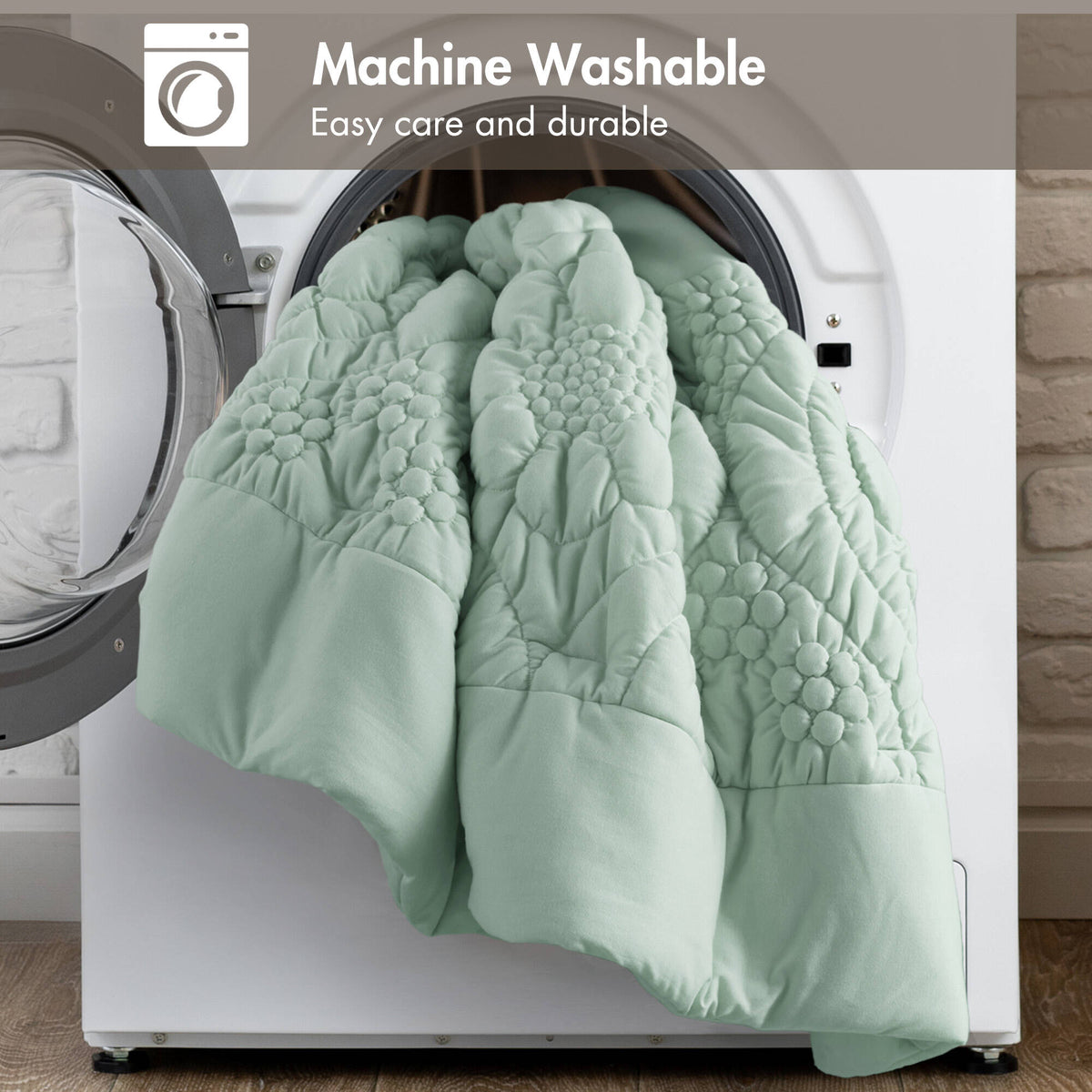 3-Piece Full/Queen Comforter Set