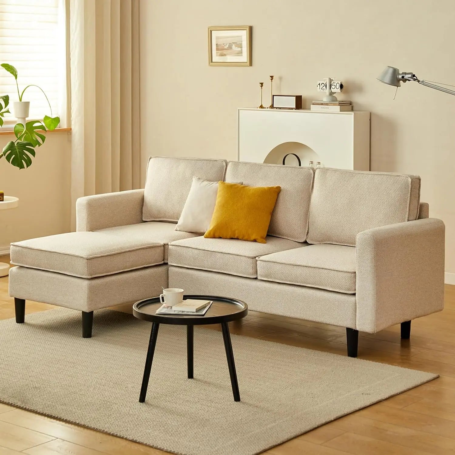 Gareth 3 Seater Corner Modular Sofa Couch