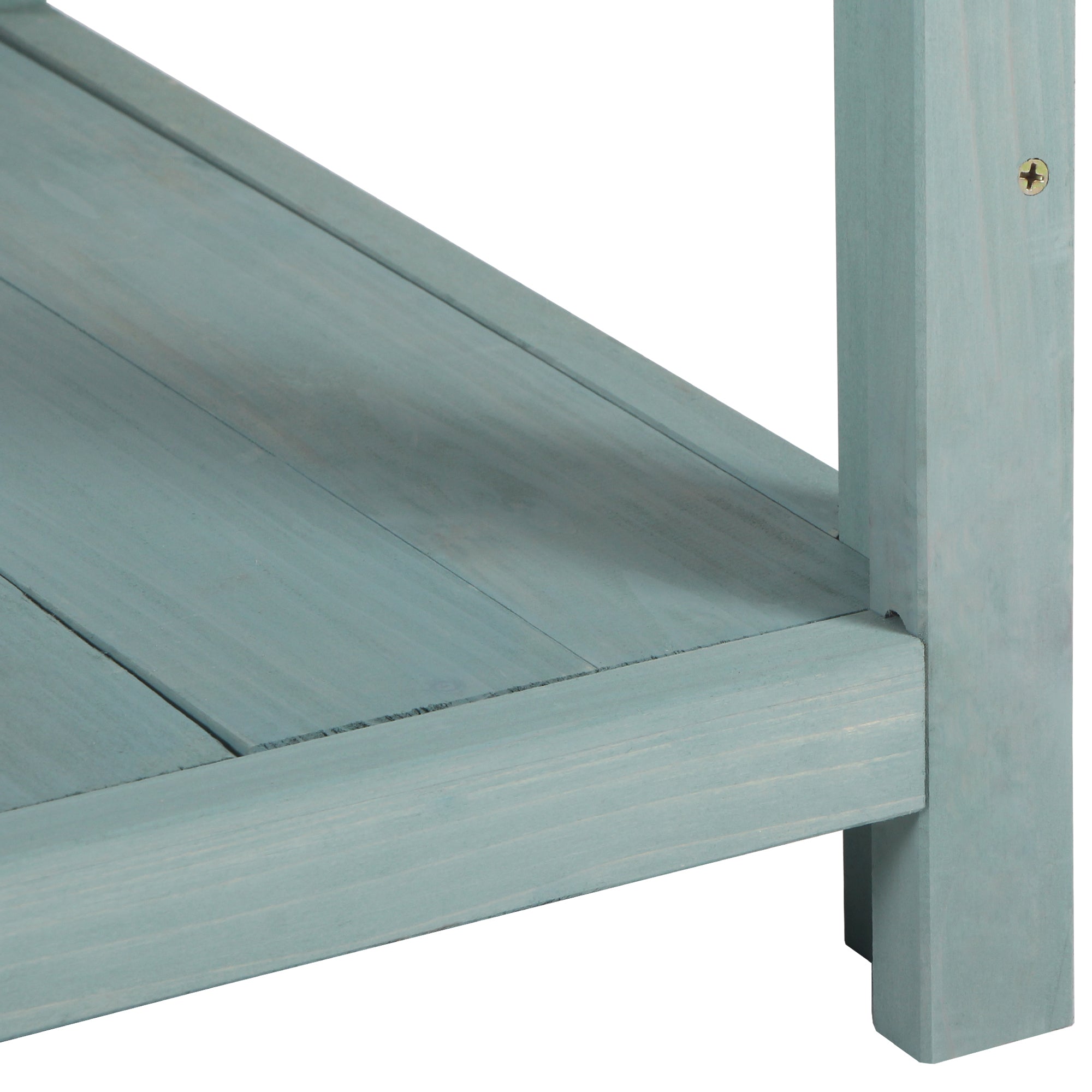 TOPMAX 65" Large Wooden Farmhouse Rustic Outdoor Potting Bench Table