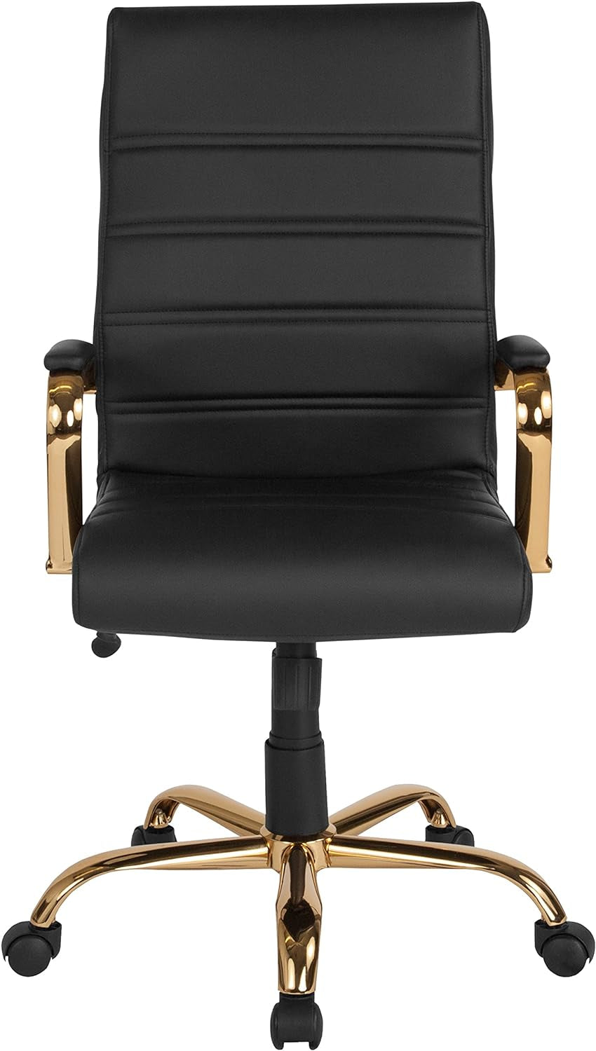Whitney Black High Back Leathersoft Desk Chair Swivel