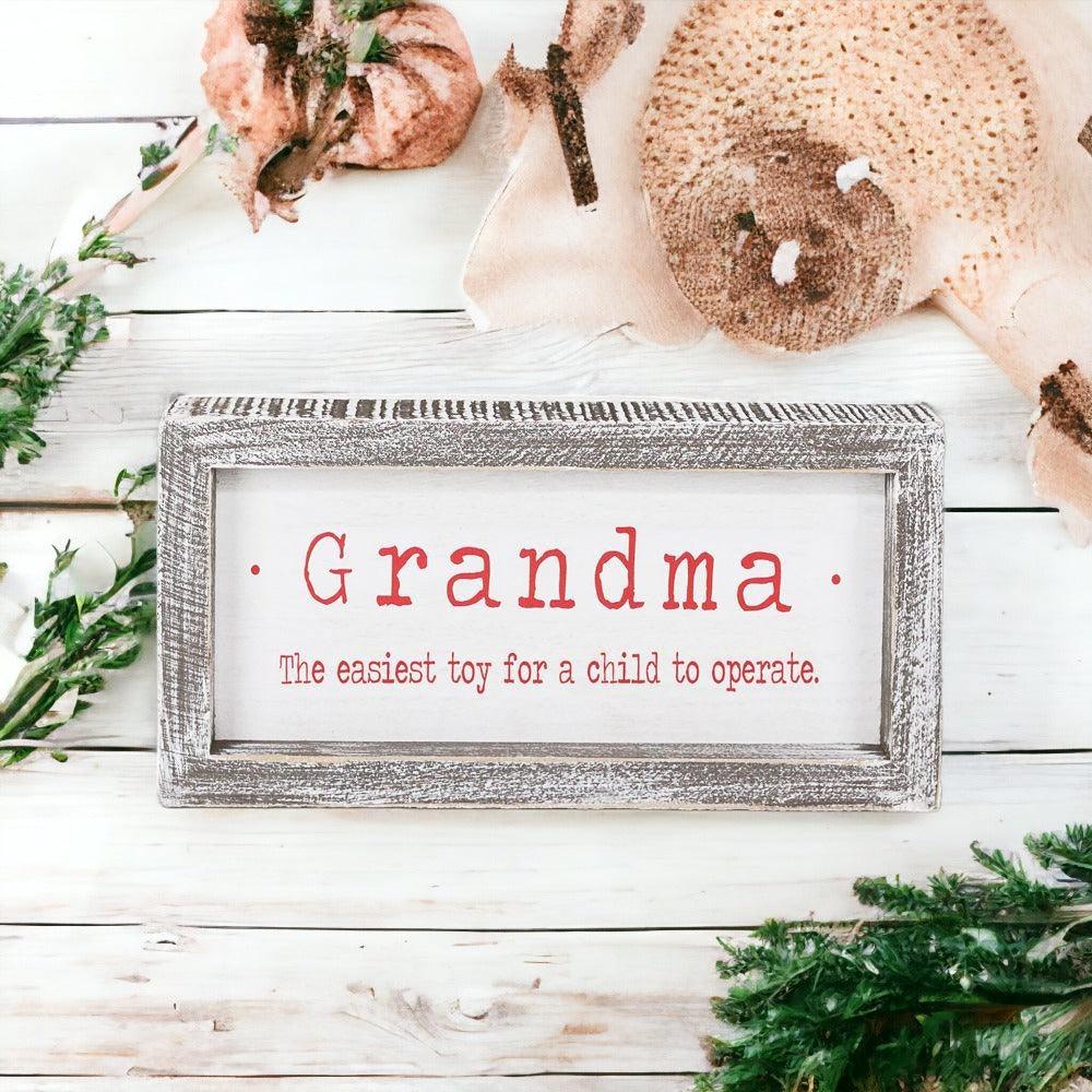 Grandma Humor Sign-3