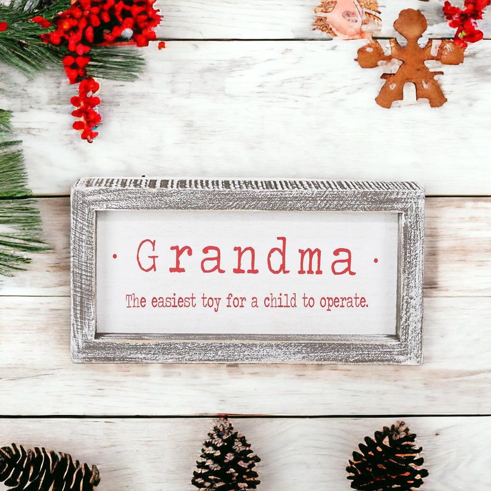 Grandma Humor Sign-2