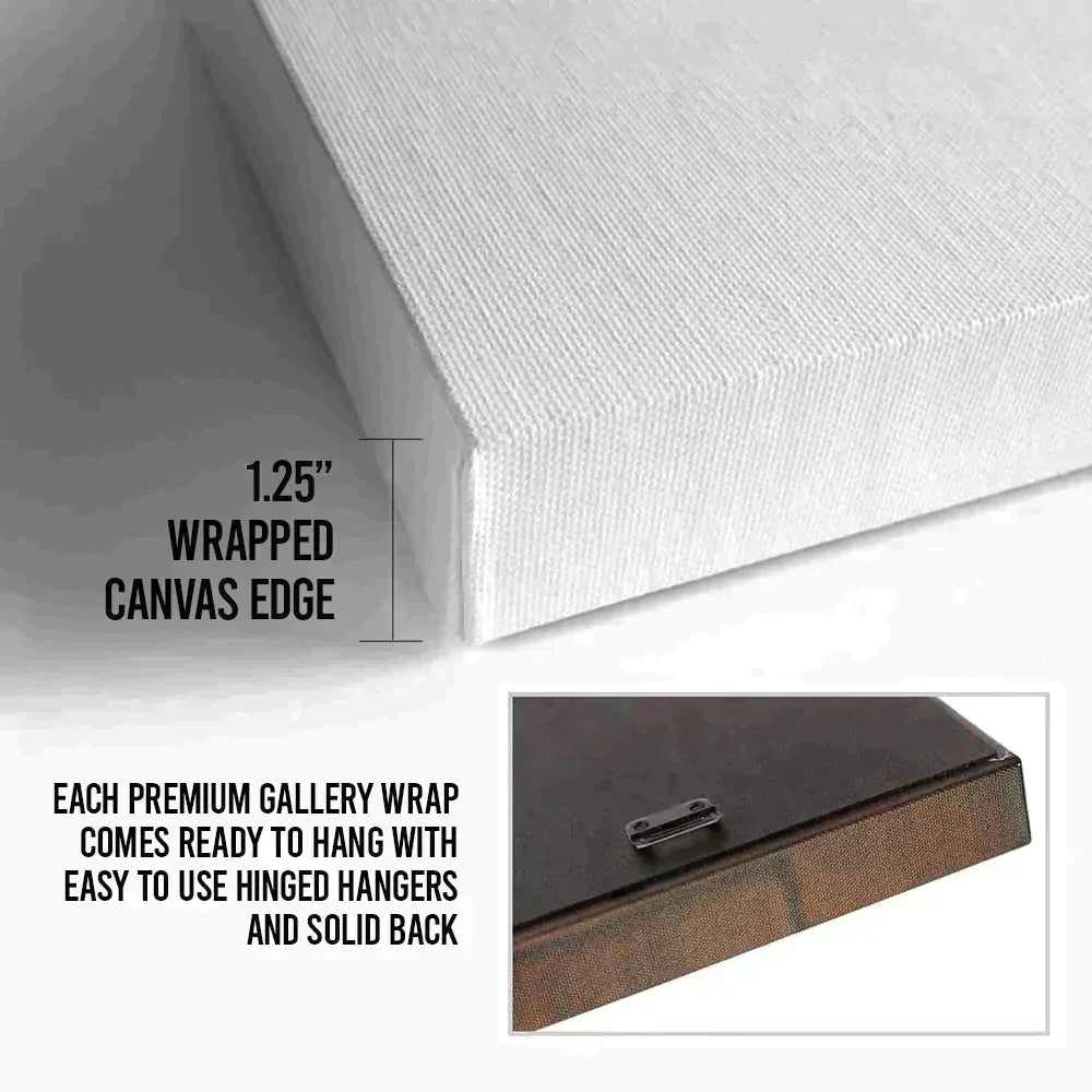 Scooter Motorcycle Rare Vespa Canvas Wall Art