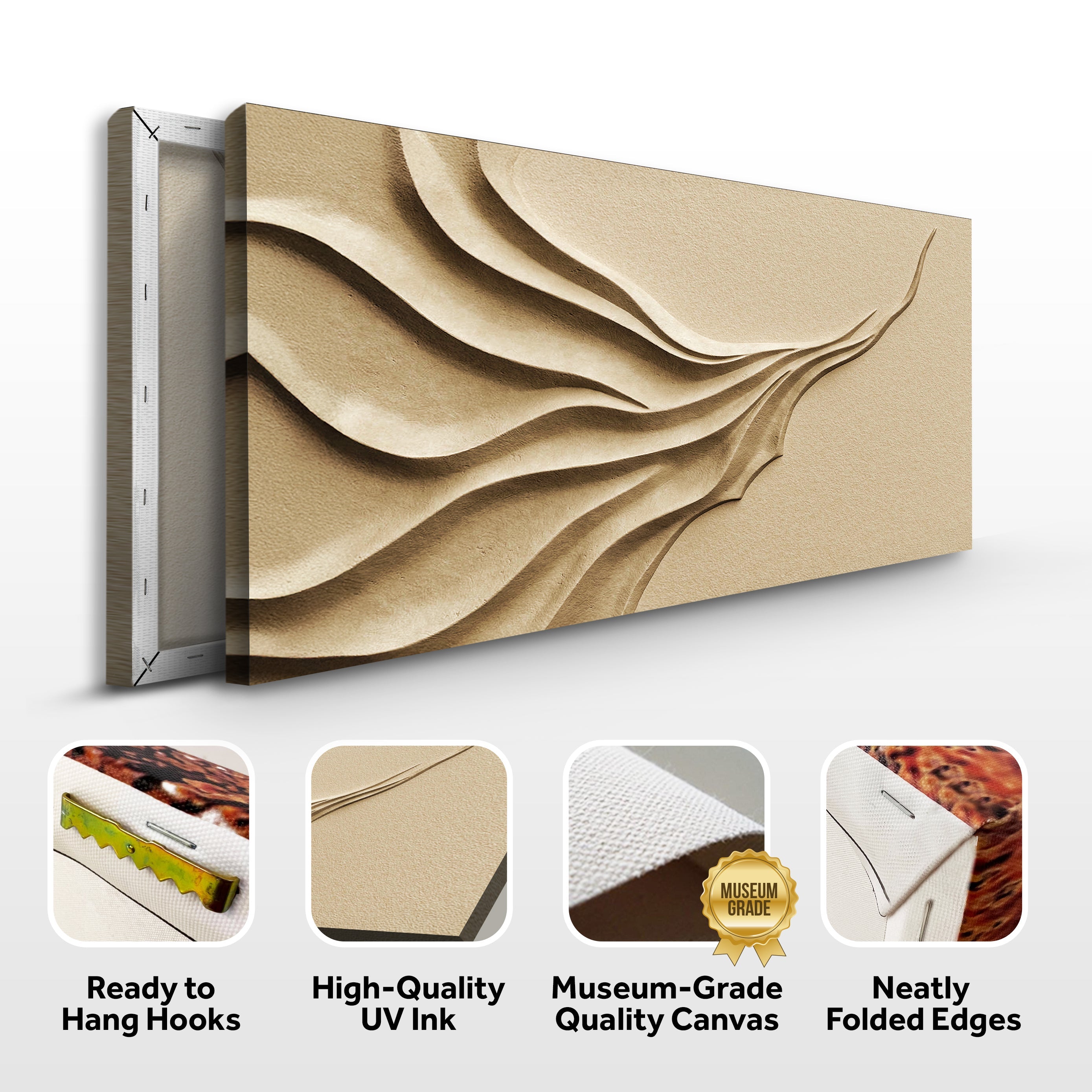 Beige Minimalist Wall Art II